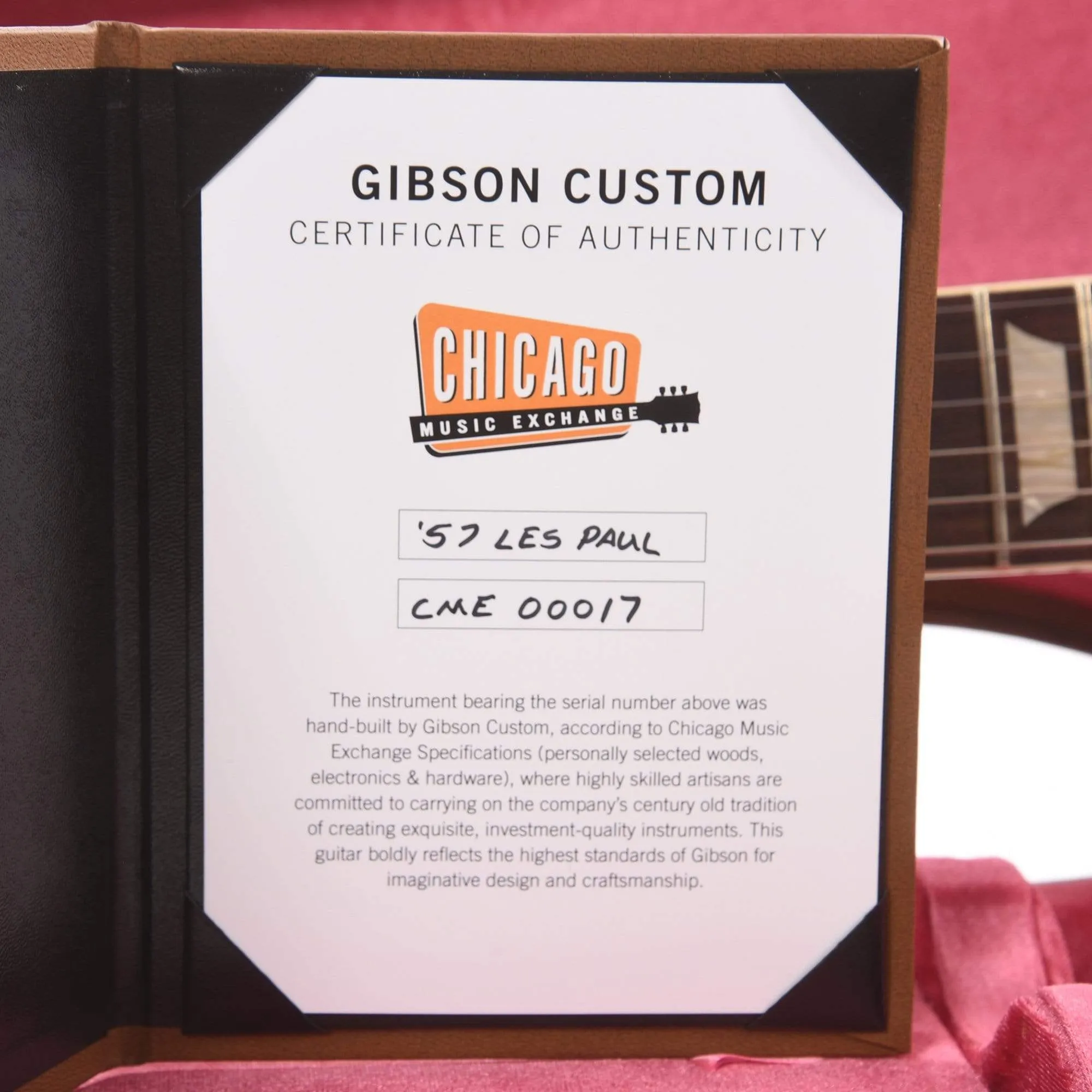 Gibson Custom Shop 1957 Les Paul Alpine White VOS w/Floating Stinger
