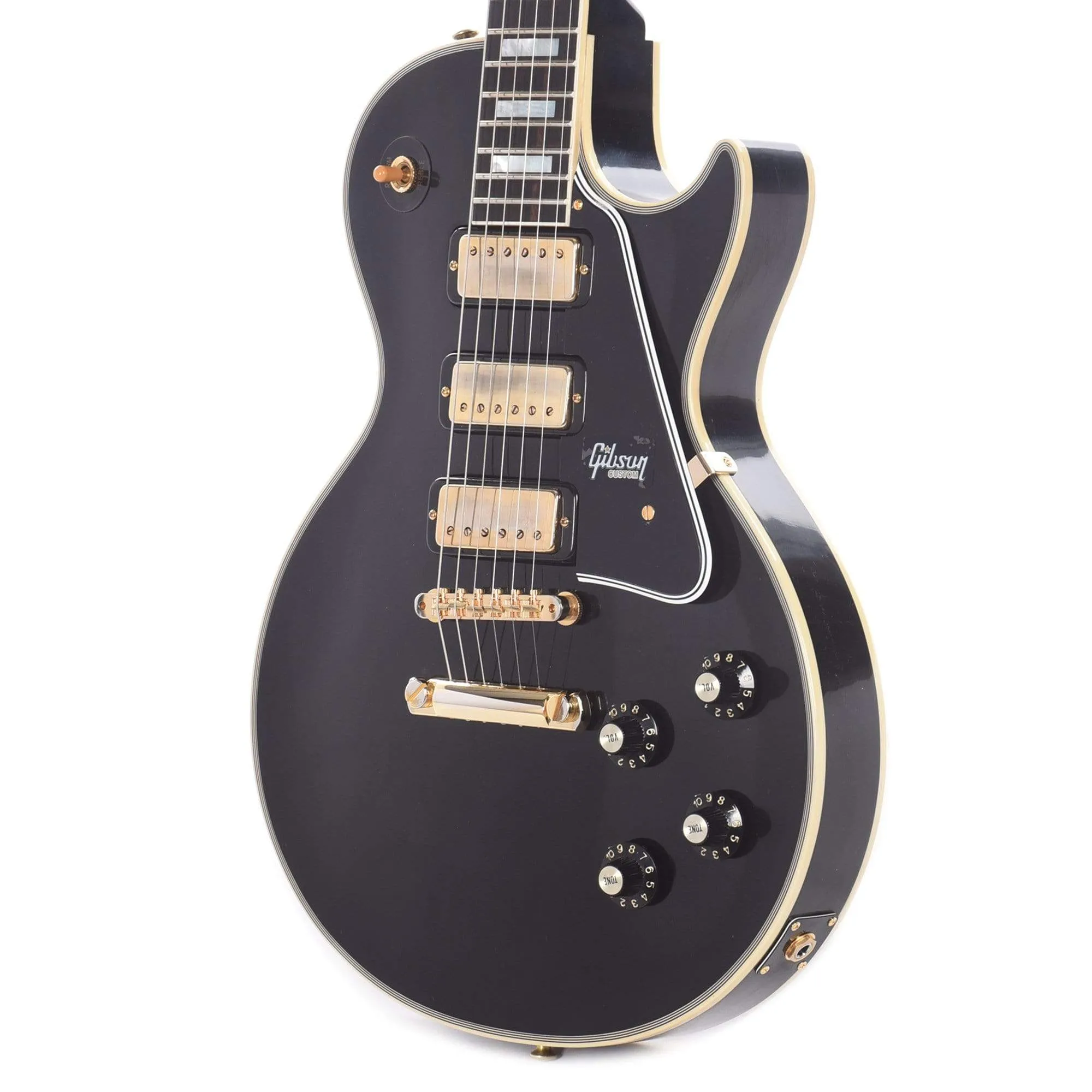 Gibson Custom Shop 1957 Les Paul Custom 3-Pickup Ebony VOS
