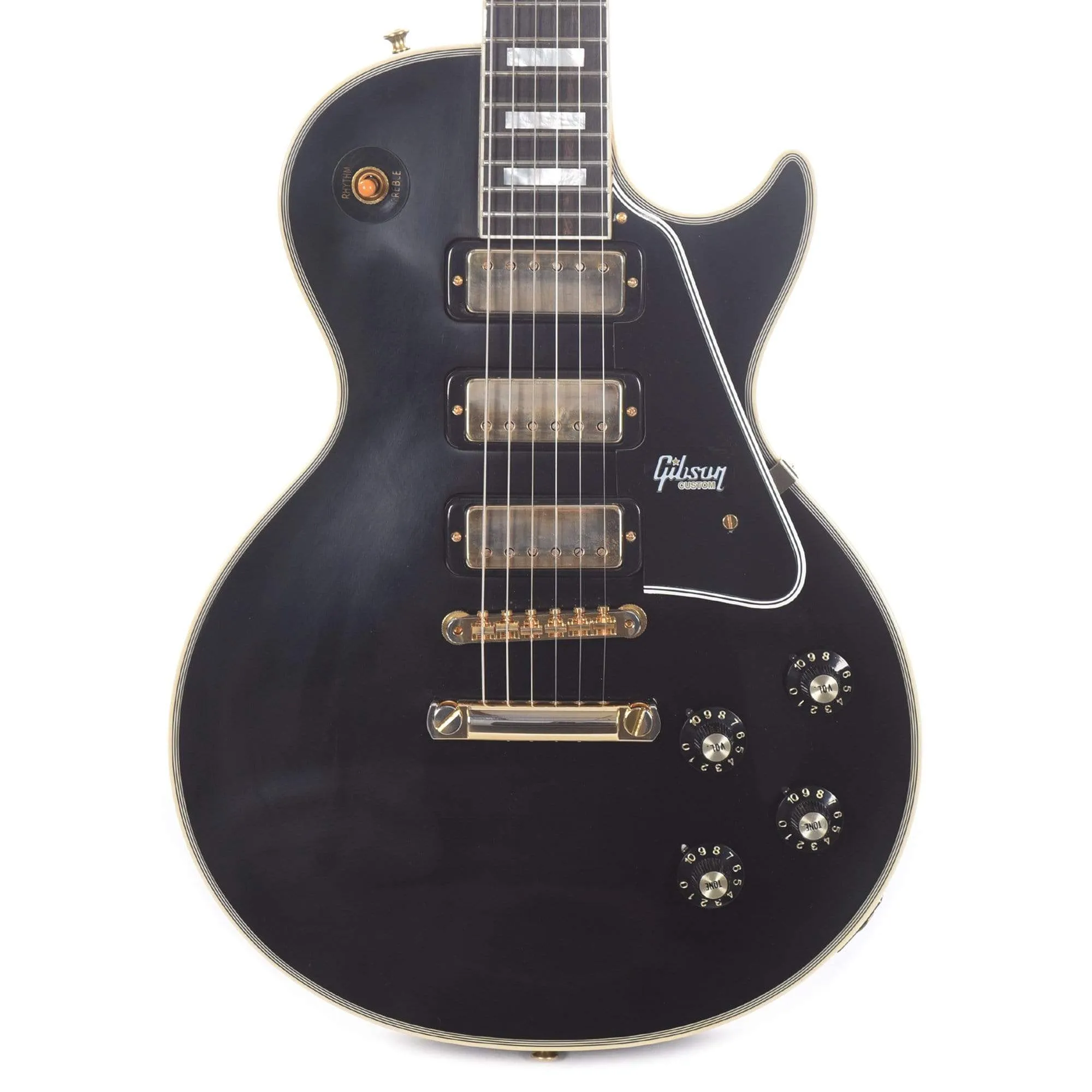Gibson Custom Shop 1957 Les Paul Custom 3-Pickup Ebony VOS