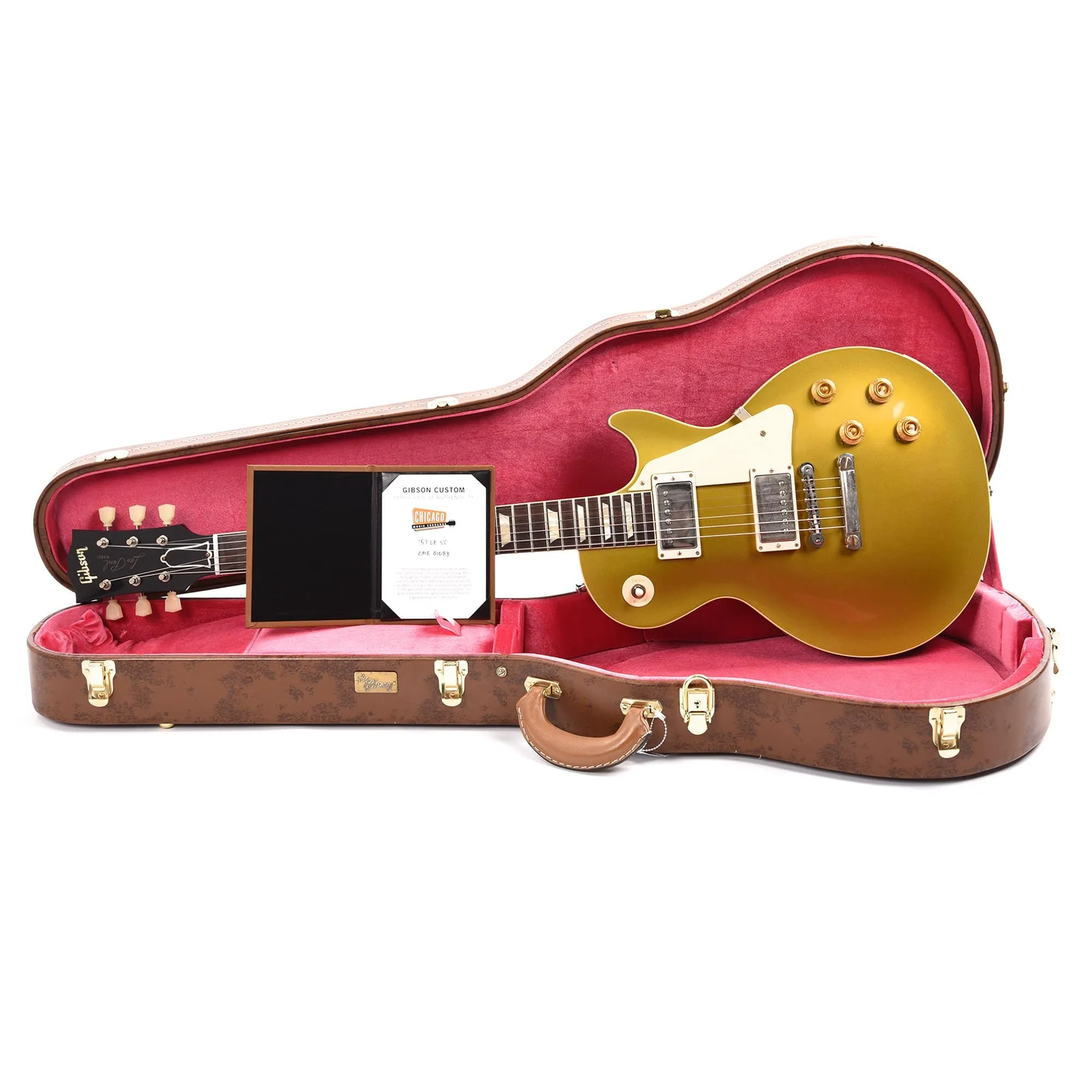 Gibson Custom Shop 1957 Les Paul Goldtop "CME Spec" Darkback VOS w/59 Carmelita Neck