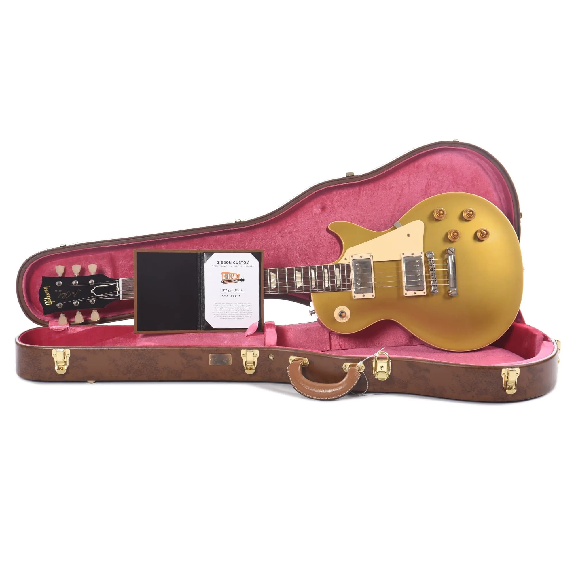 Gibson Custom Shop 1957 Les Paul "CME Spec" Goldtop VOS w/60 V2 Neck Profile