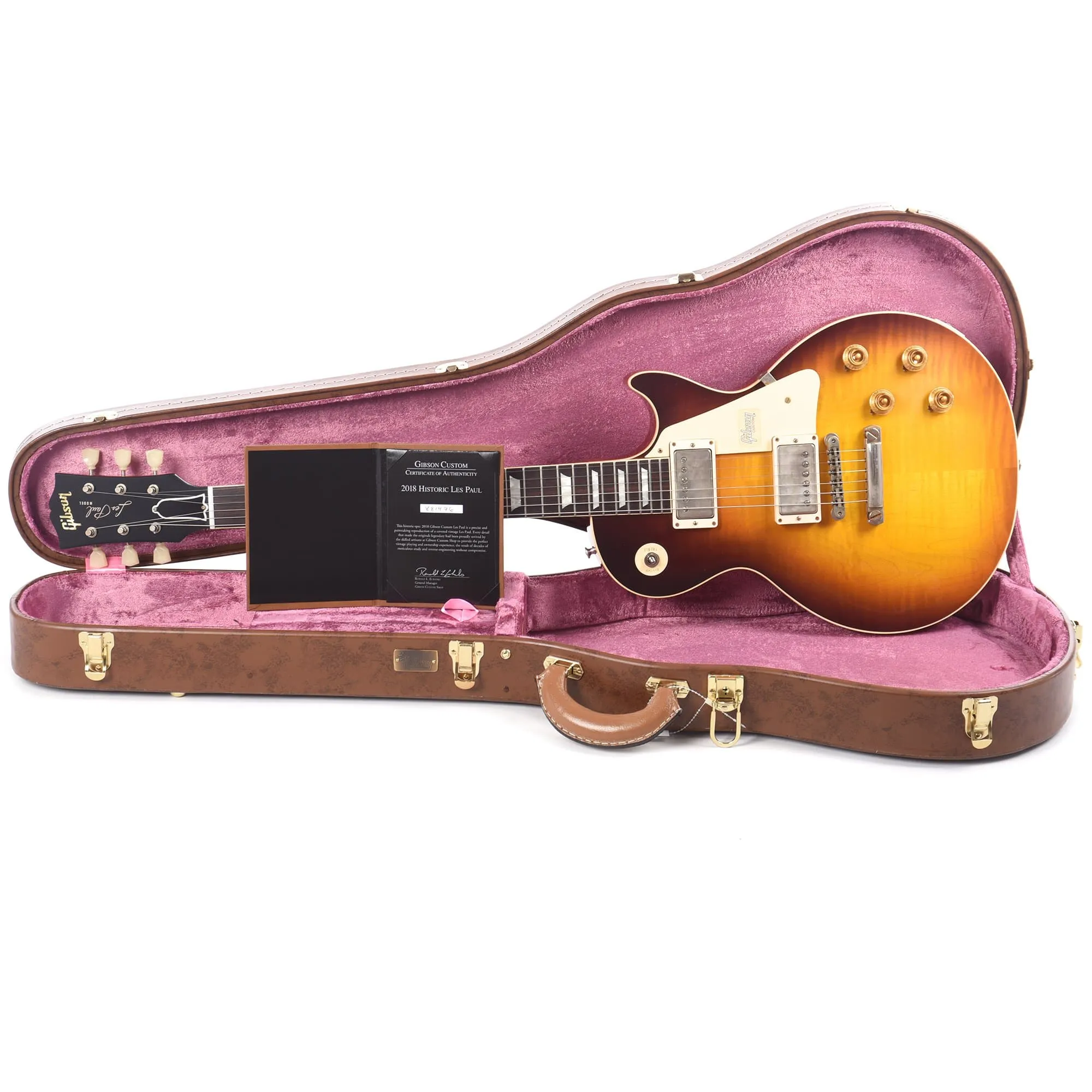 Gibson Custom Shop 1958 Les Paul Standard Dark Bourbon Fade VOS