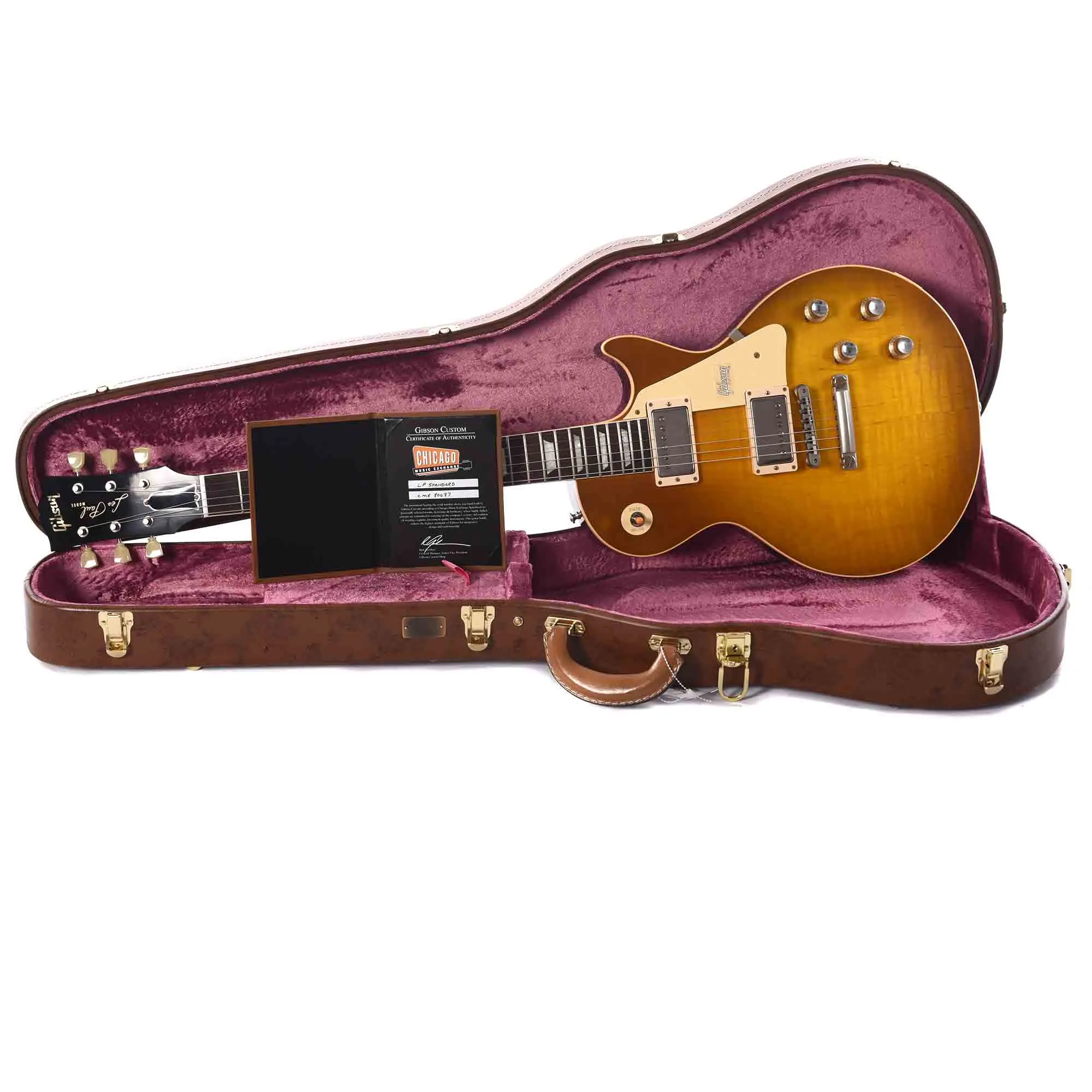 Gibson Custom Shop 1958 Les Paul Standard Green Lemon VOS w/60 V2 Neck Profile