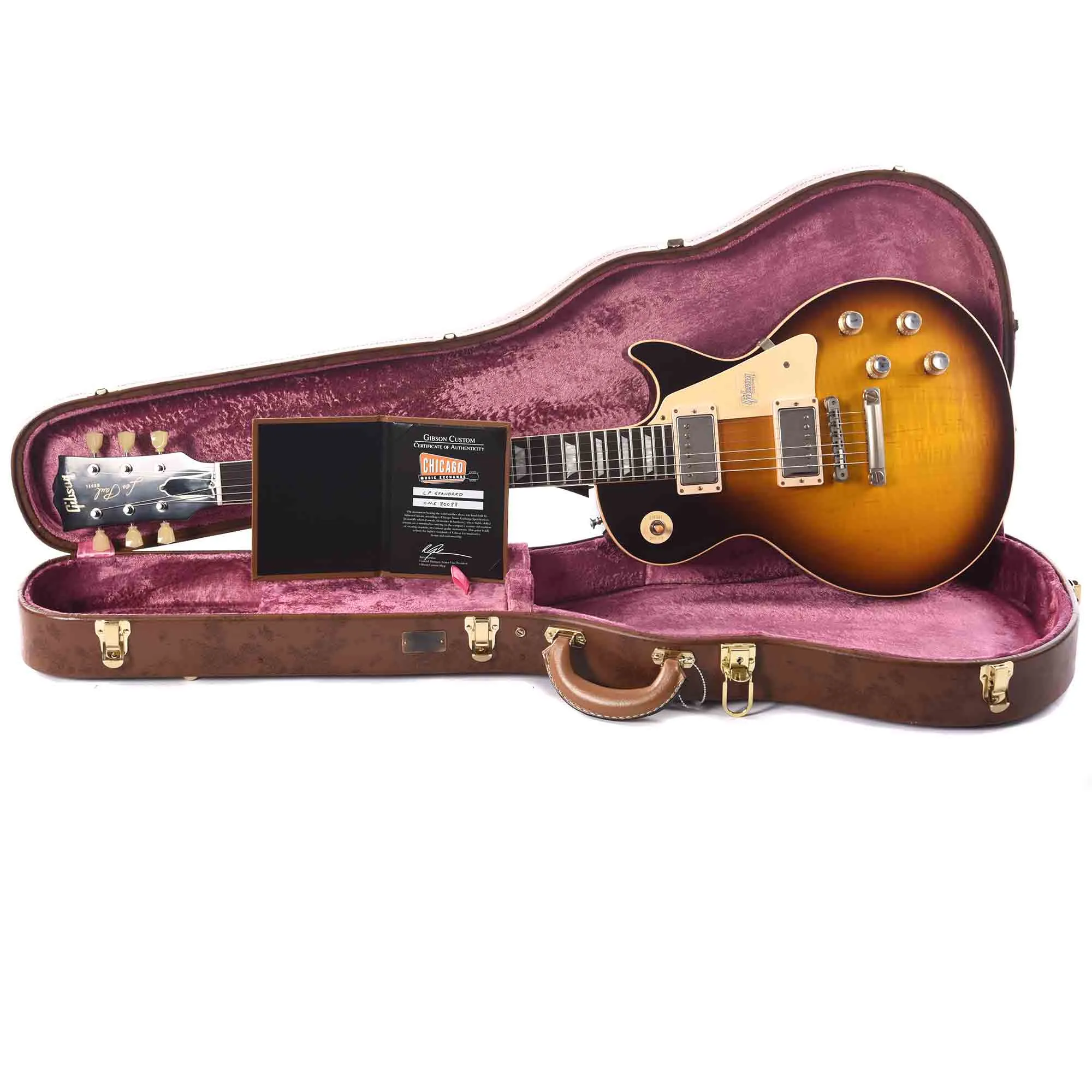 Gibson Custom Shop 1958 Les Paul Standard Kindred Burst Fade VOS w/60 V2 Neck Profile