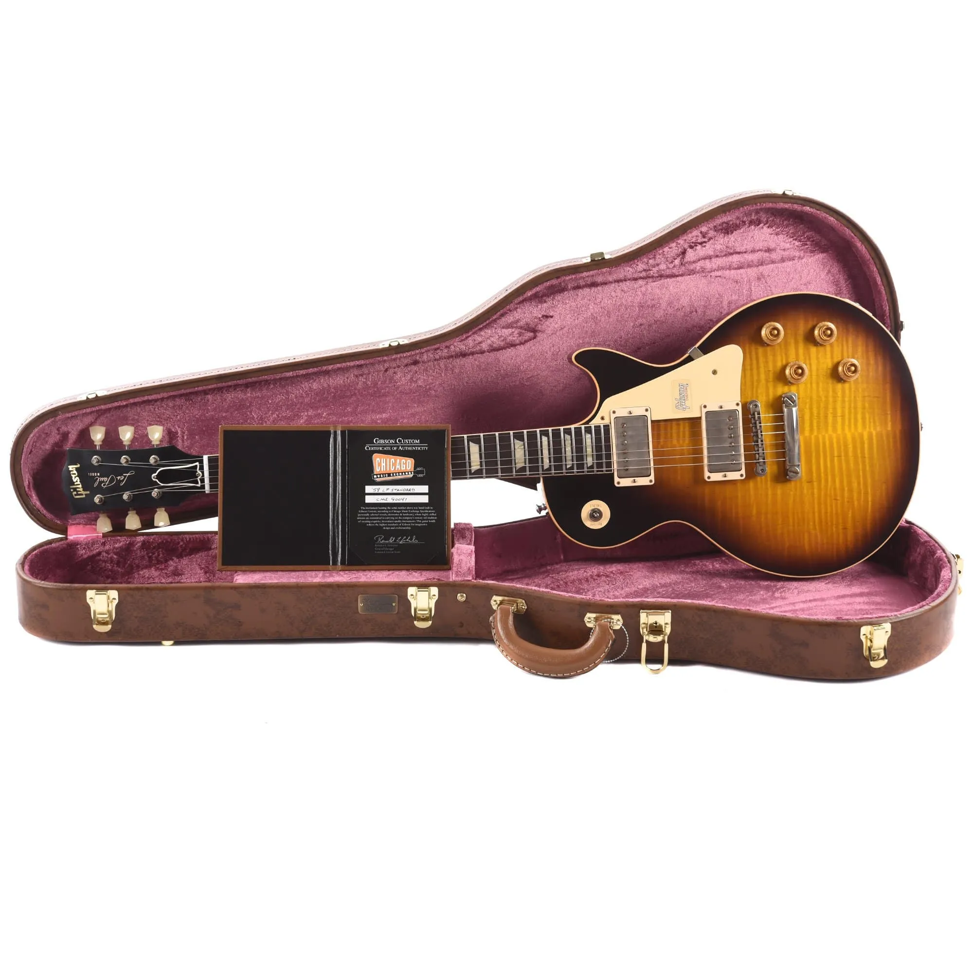 Gibson Custom Shop 1958 Les Paul Standard Kindred Burst VOS
