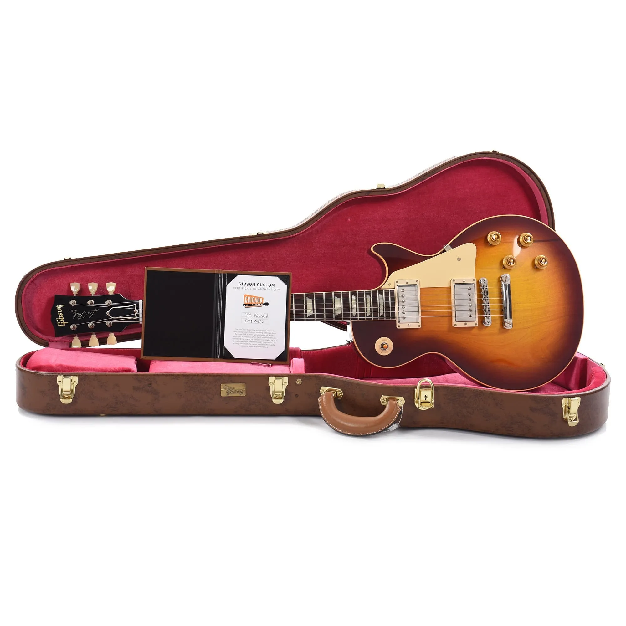 Gibson Custom Shop 1958 Les Paul Standard "CME Spec" Factory Burst VOS w/59 Carmelita Neck