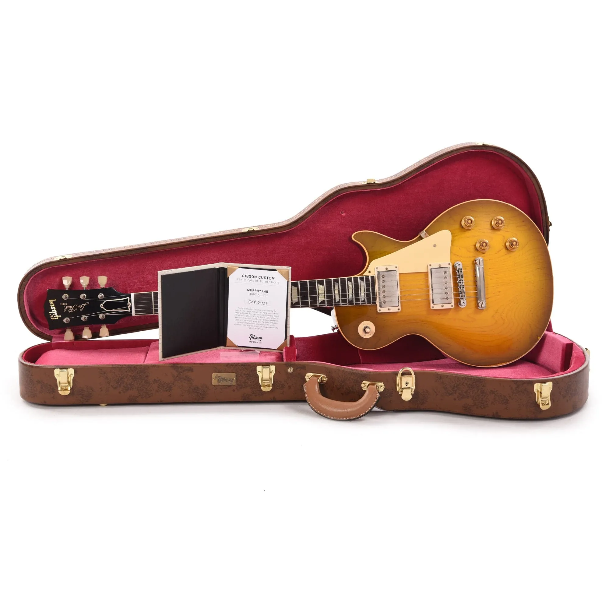 Gibson Custom Shop 1958 Les Paul Standard "CME Spec" Green Lemon Murphy Lab Light Aged w/59 Carmelita Neck