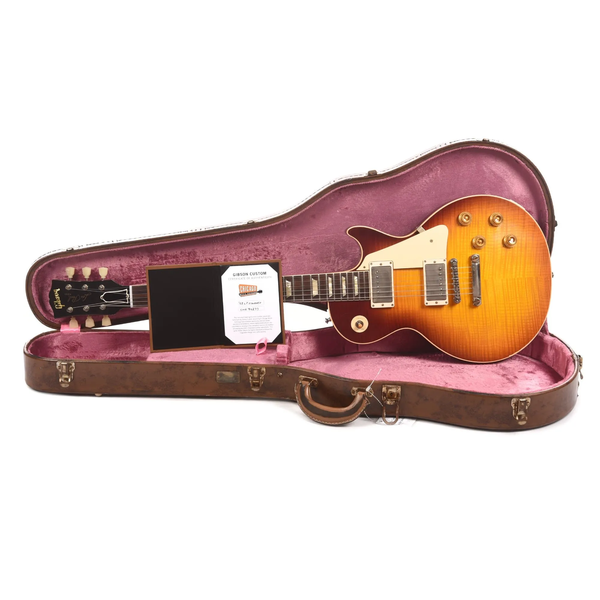 Gibson Custom Shop 1958 Les Paul Standard "CME Spec" Slow Iced Tea Fade Light Aged w/59 Carmelita Neck