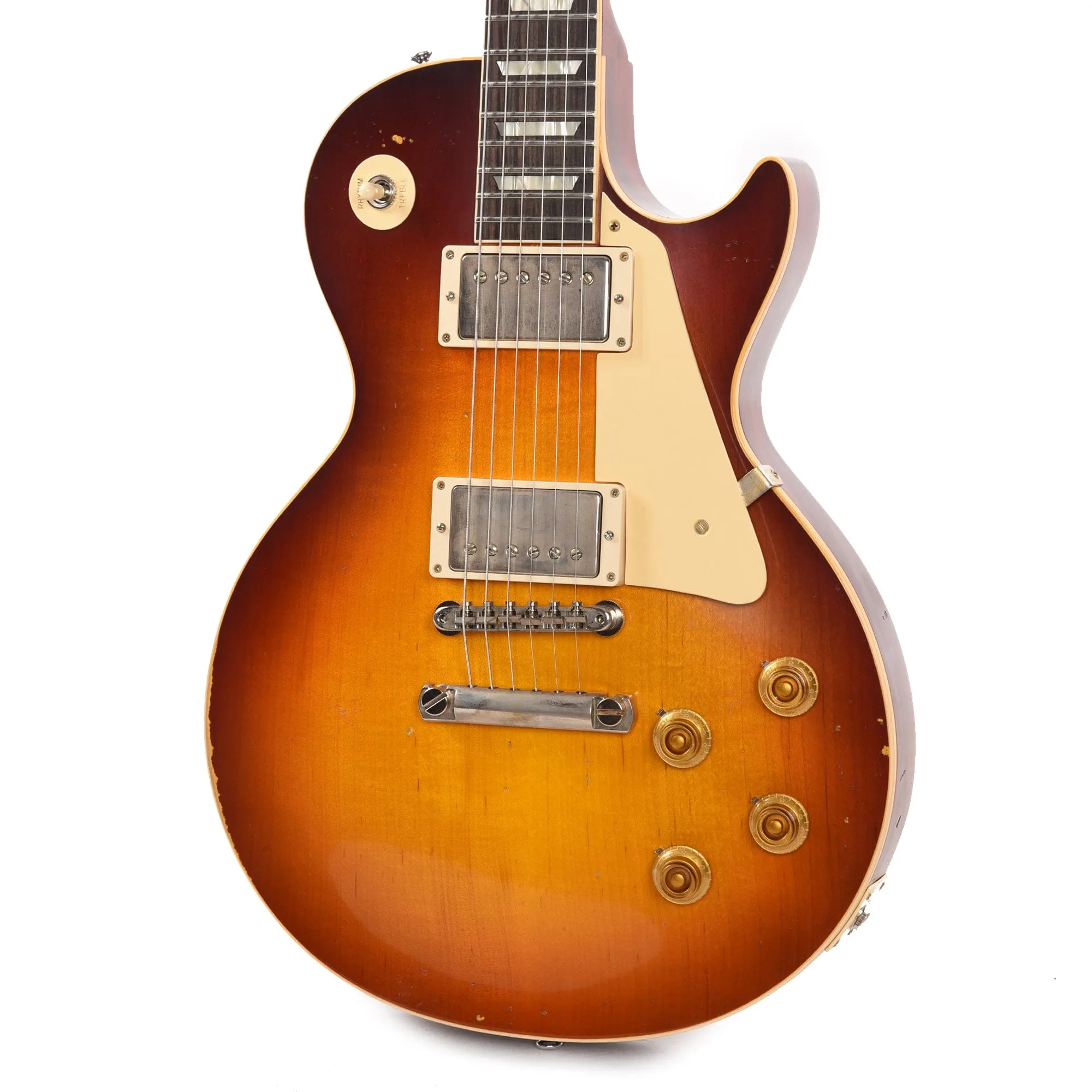 Gibson Custom Shop 1958 Les Paul Standard "CME Spec" Slow Iced Tea Fade Murphy Lab Light Aged w/59 Carmelita Neck