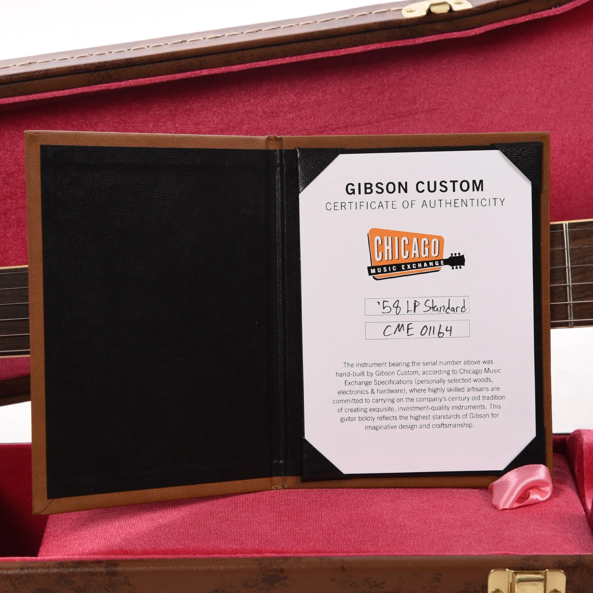 Gibson Custom Shop 1958 Les Paul Standard "CME Spec" Slow Iced Tea Fade VOS w/59 Carmelita Neck