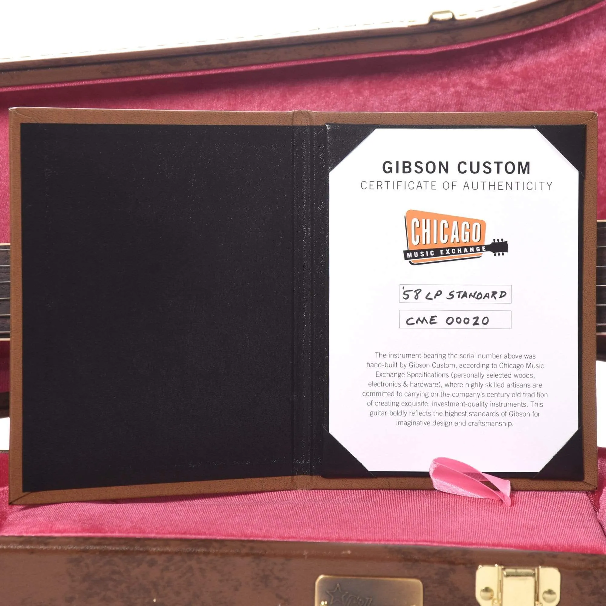 Gibson Custom Shop 1958 Les Paul Standard "CME Spec" Southern Fade VOS w/60 V2 Neck Profile