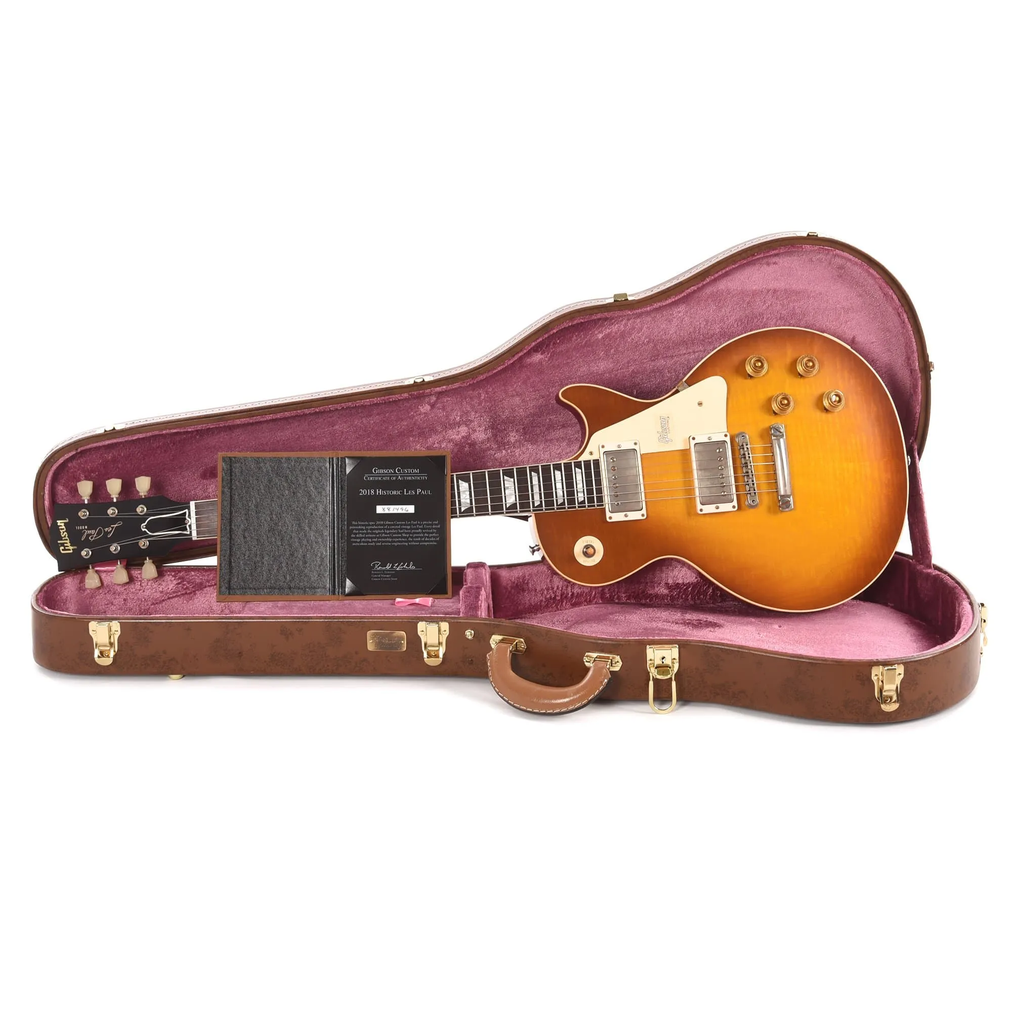 Gibson Custom Shop 1958 Les Paul Standard Royal Teaburst VOS