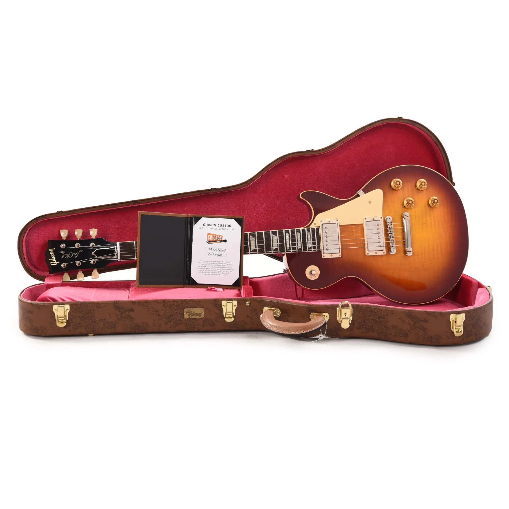 Gibson Custom Shop 1959 Les Paul Standard "CME Spec" Cherry Tea Burst VOS w/60 V2 Neck