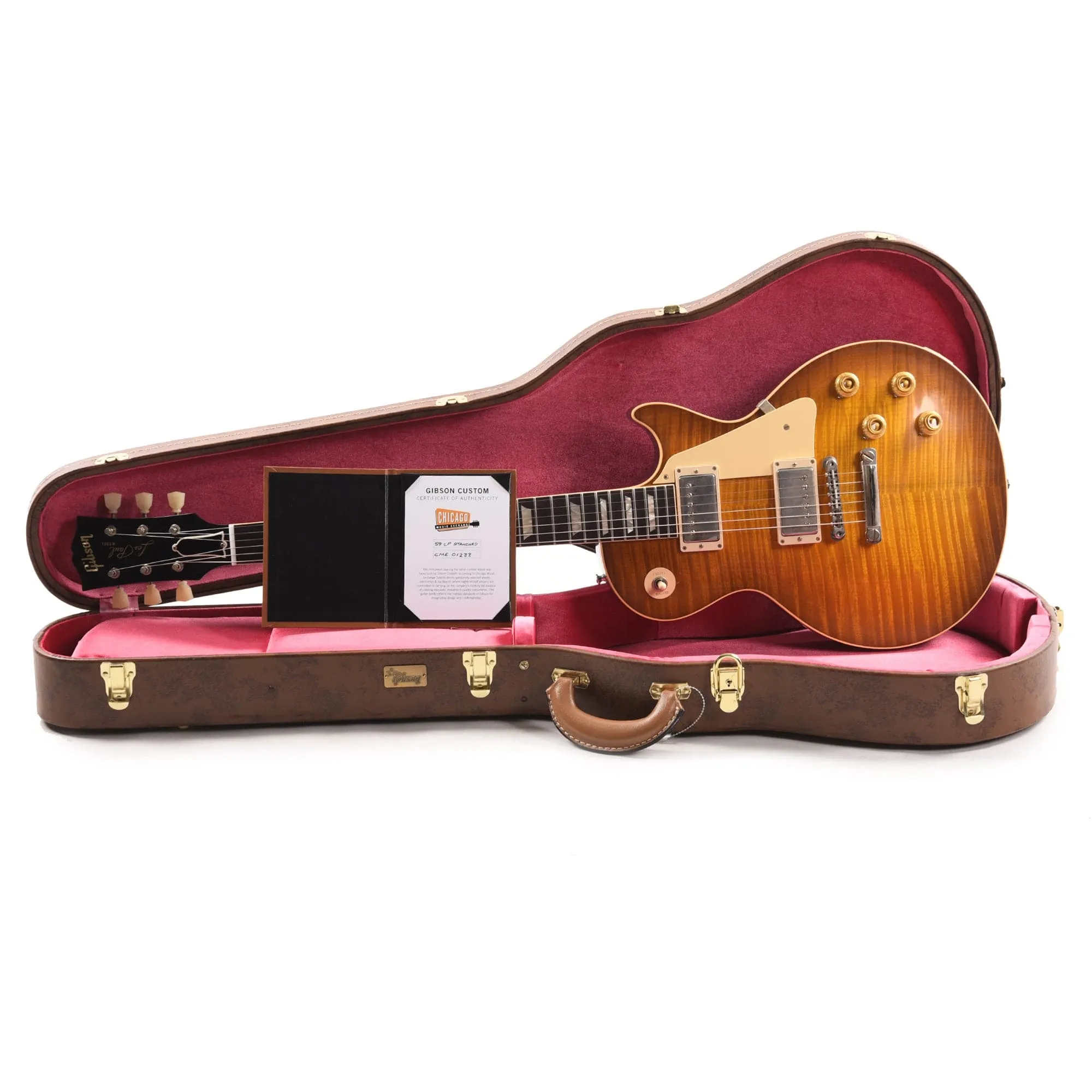 Gibson Custom Shop 1959 Les Paul Standard "CME Spec" Dirty Lemon VOS w/59 Carmelita Neck