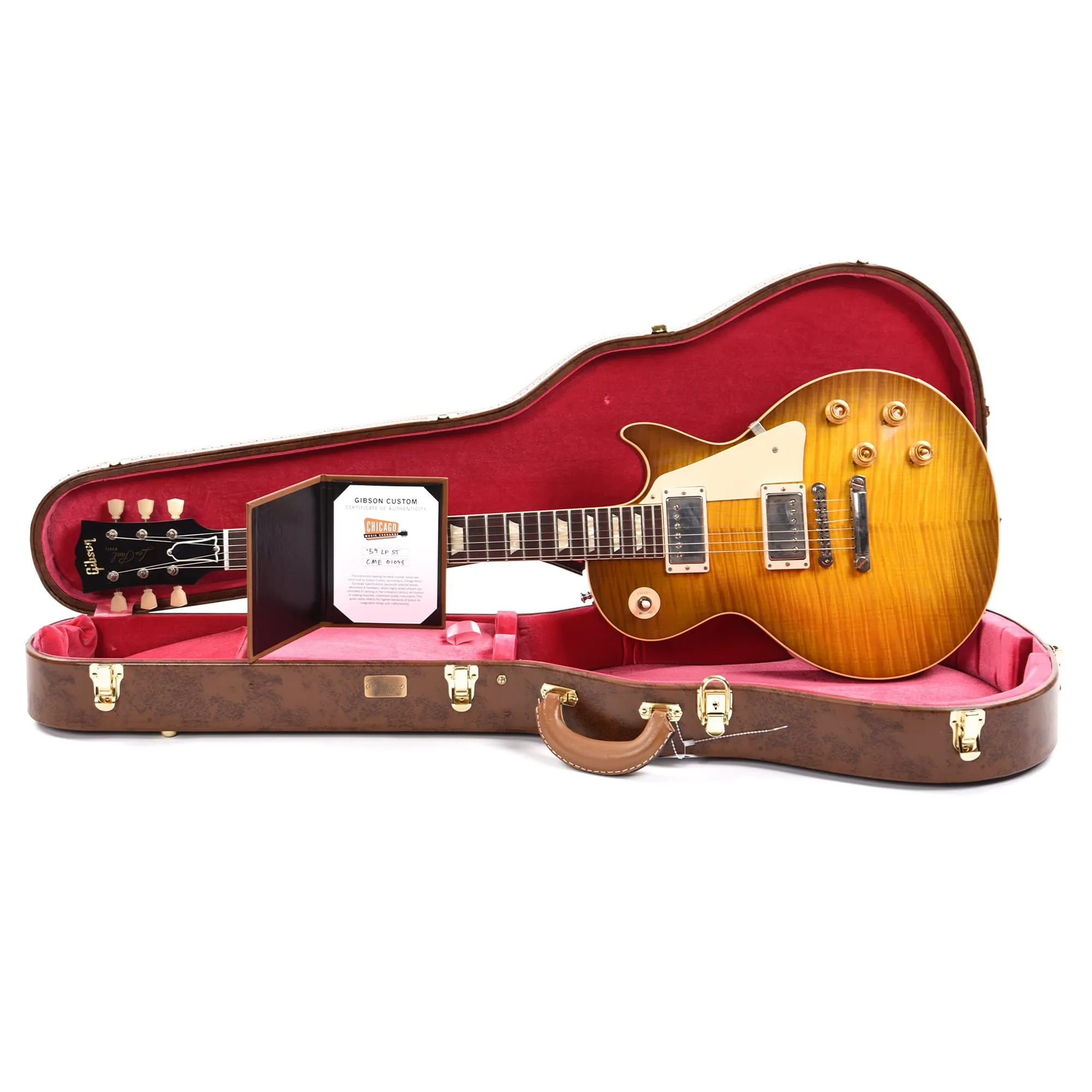 Gibson Custom Shop 1959 Les Paul Standard "CME Spec" Green Lemon VOS w/59 Carmelita Neck