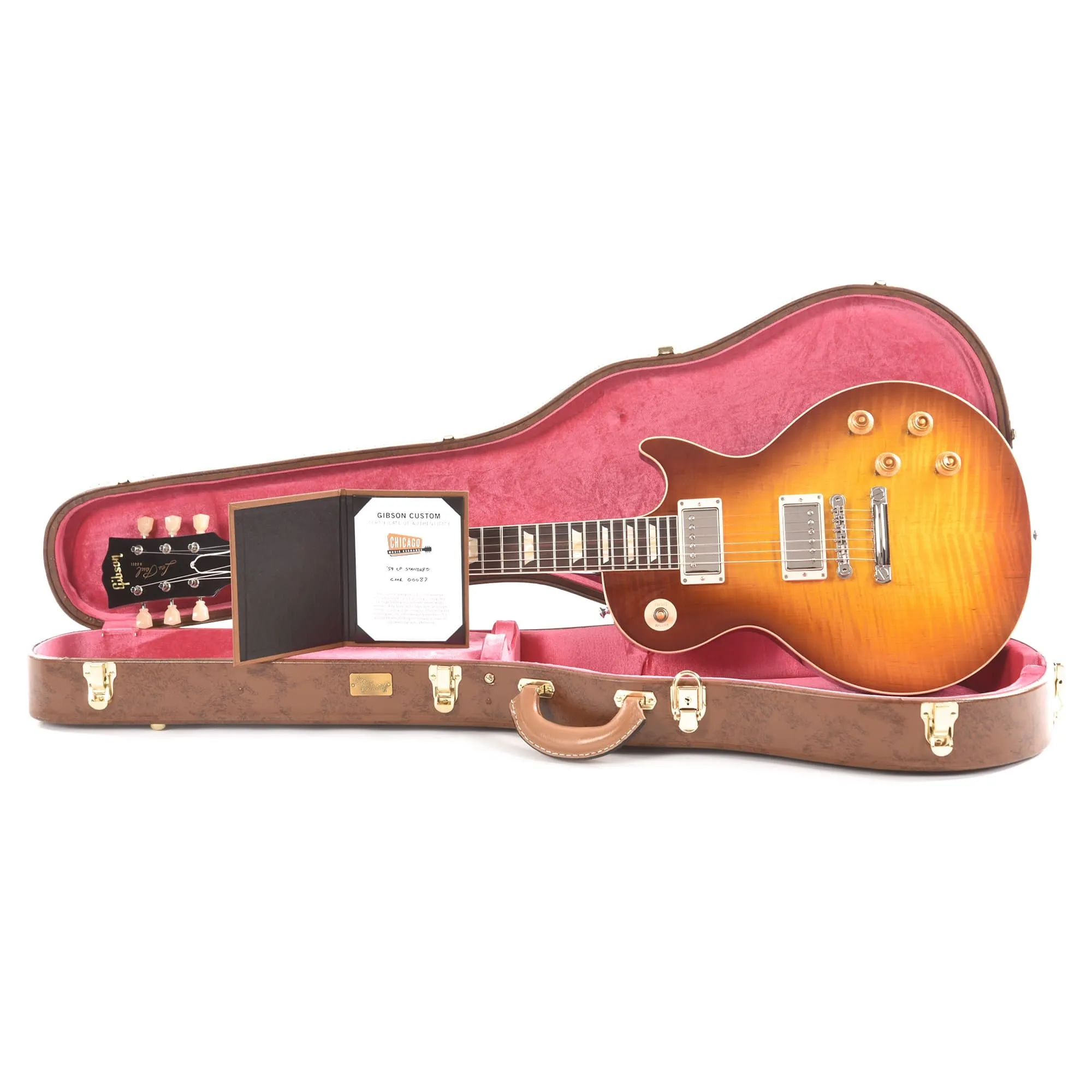 Gibson Custom Shop 1959 Les Paul Standard "CME Spec" Royal Tea Burst Gloss w/59 Carmelita Neck