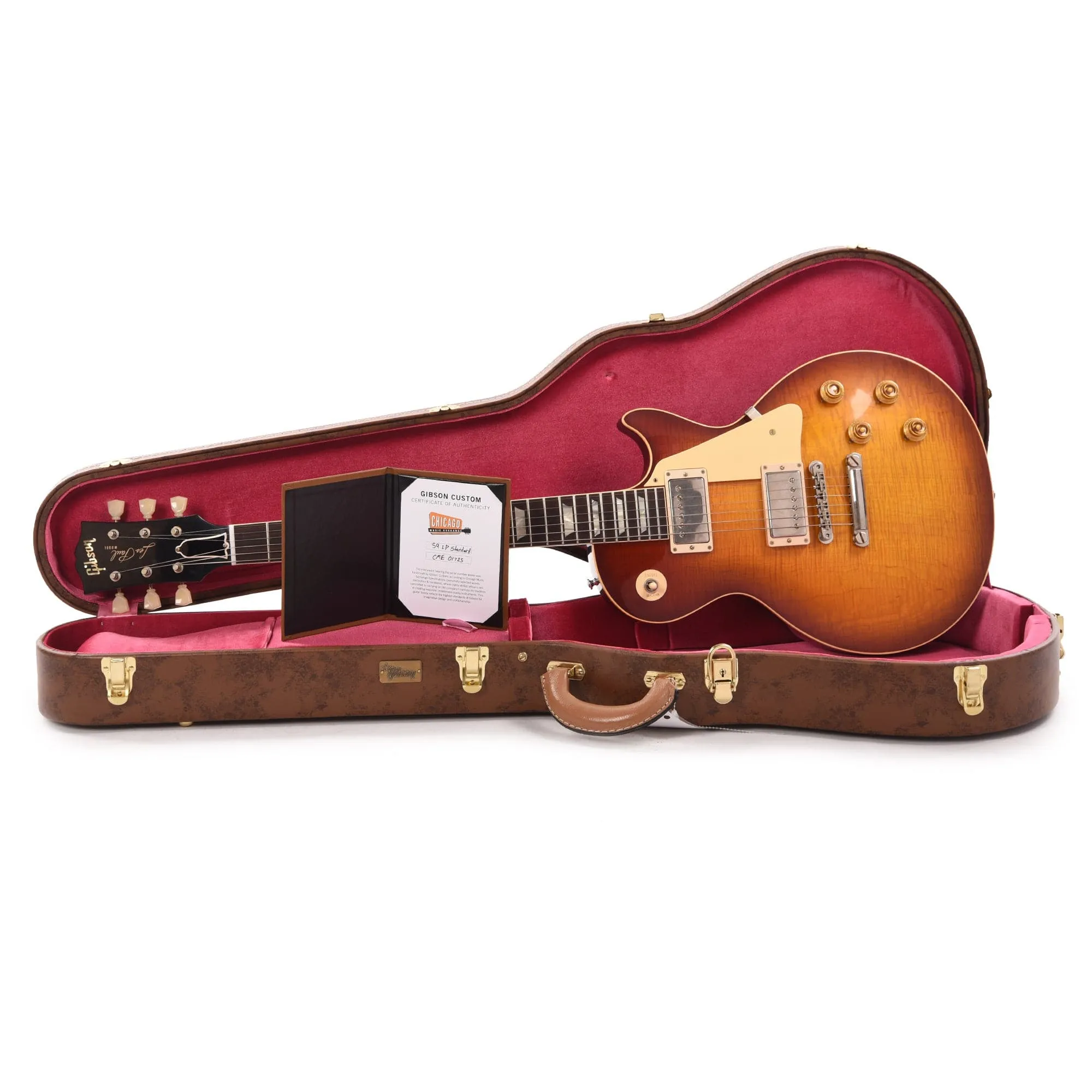 Gibson Custom Shop 1959 Les Paul Standard "CME Spec" Slow Iced Tea Fade VOS w/60 V2 Neck