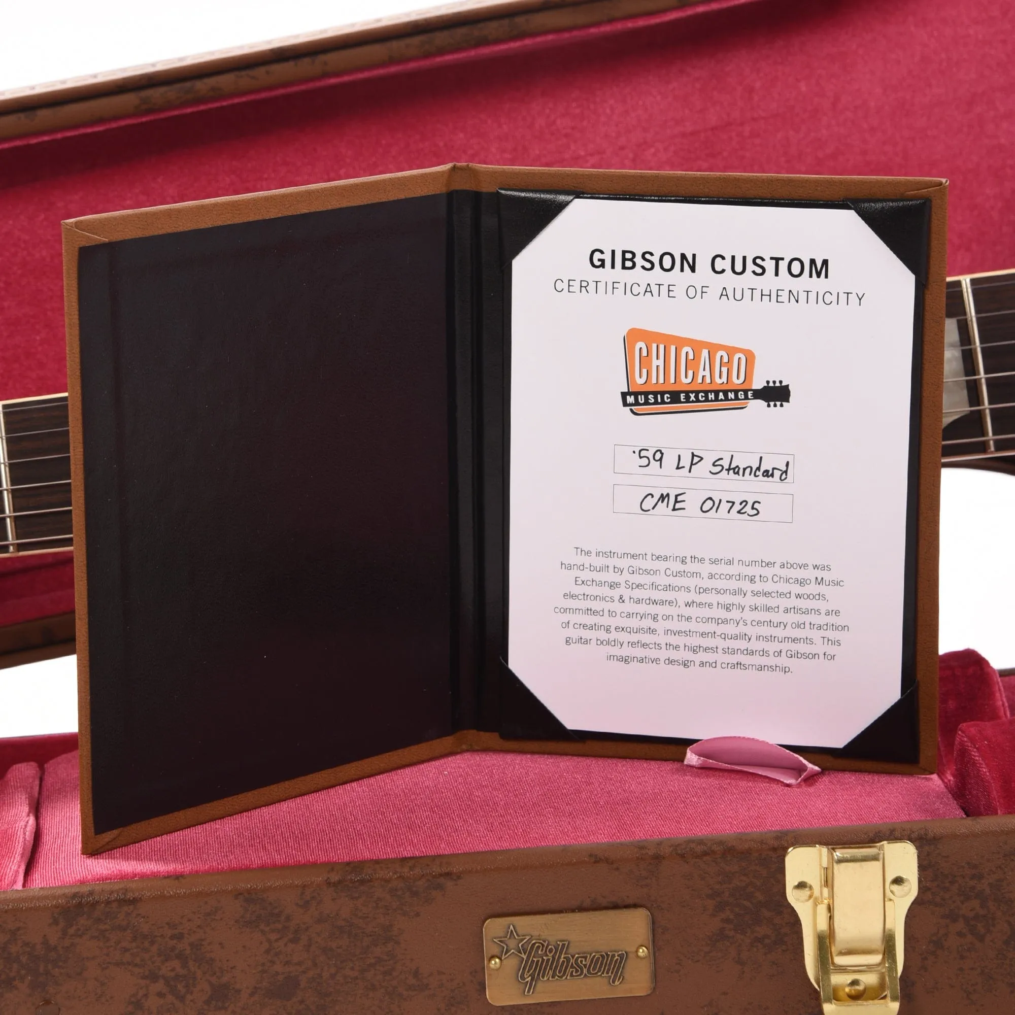 Gibson Custom Shop 1959 Les Paul Standard "CME Spec" Slow Iced Tea Fade VOS w/60 V2 Neck