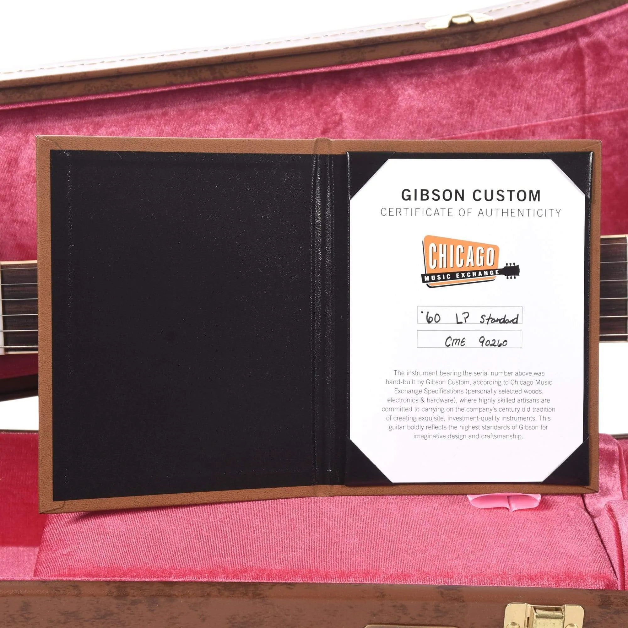 Gibson Custom Shop 1960 Les Paul Standard "CME Spec" Antiquity VOS