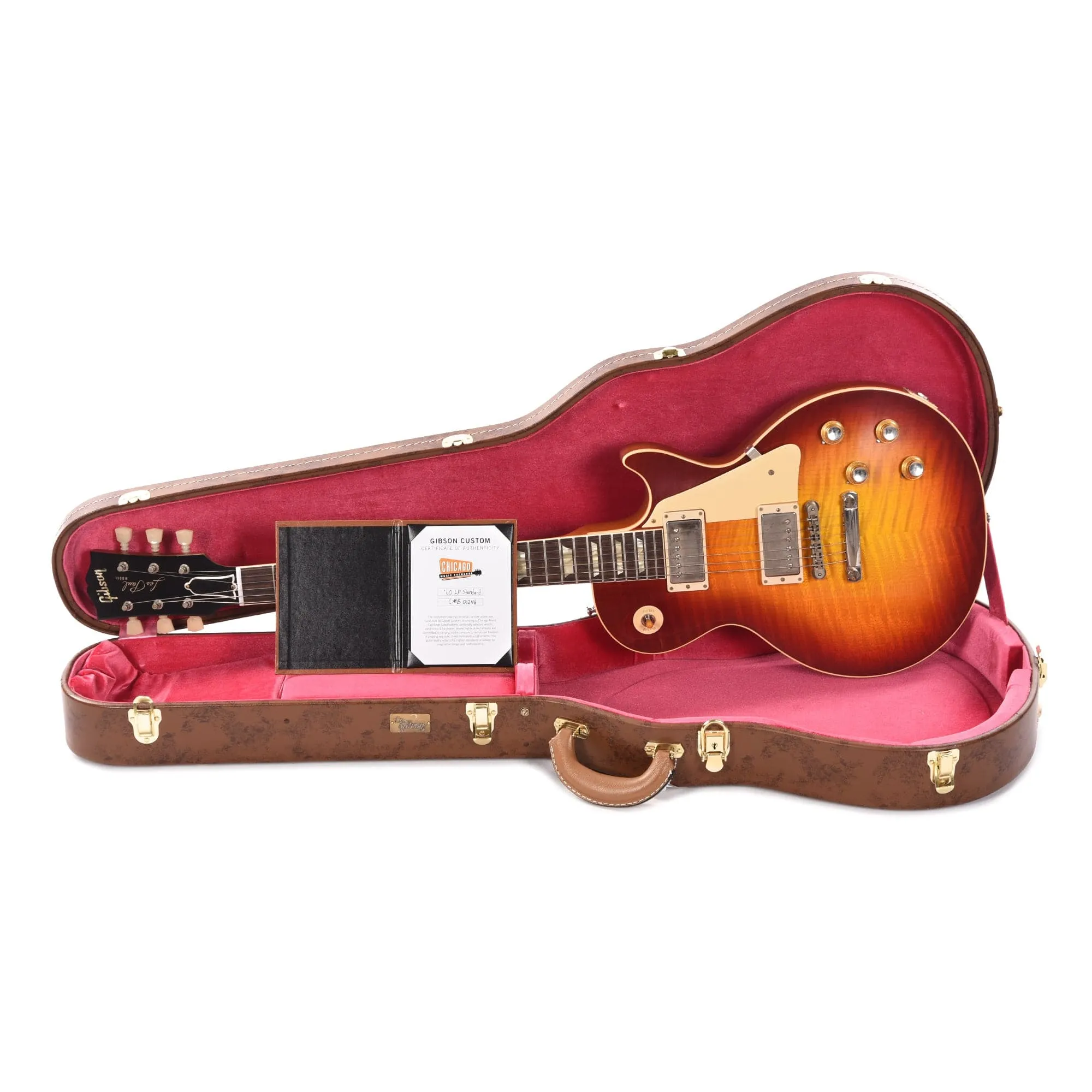 Gibson Custom Shop 1960 Les Paul Standard "CME Spec" Chambered Heritage Cherry Sunburst VOS w/Lightweight Back