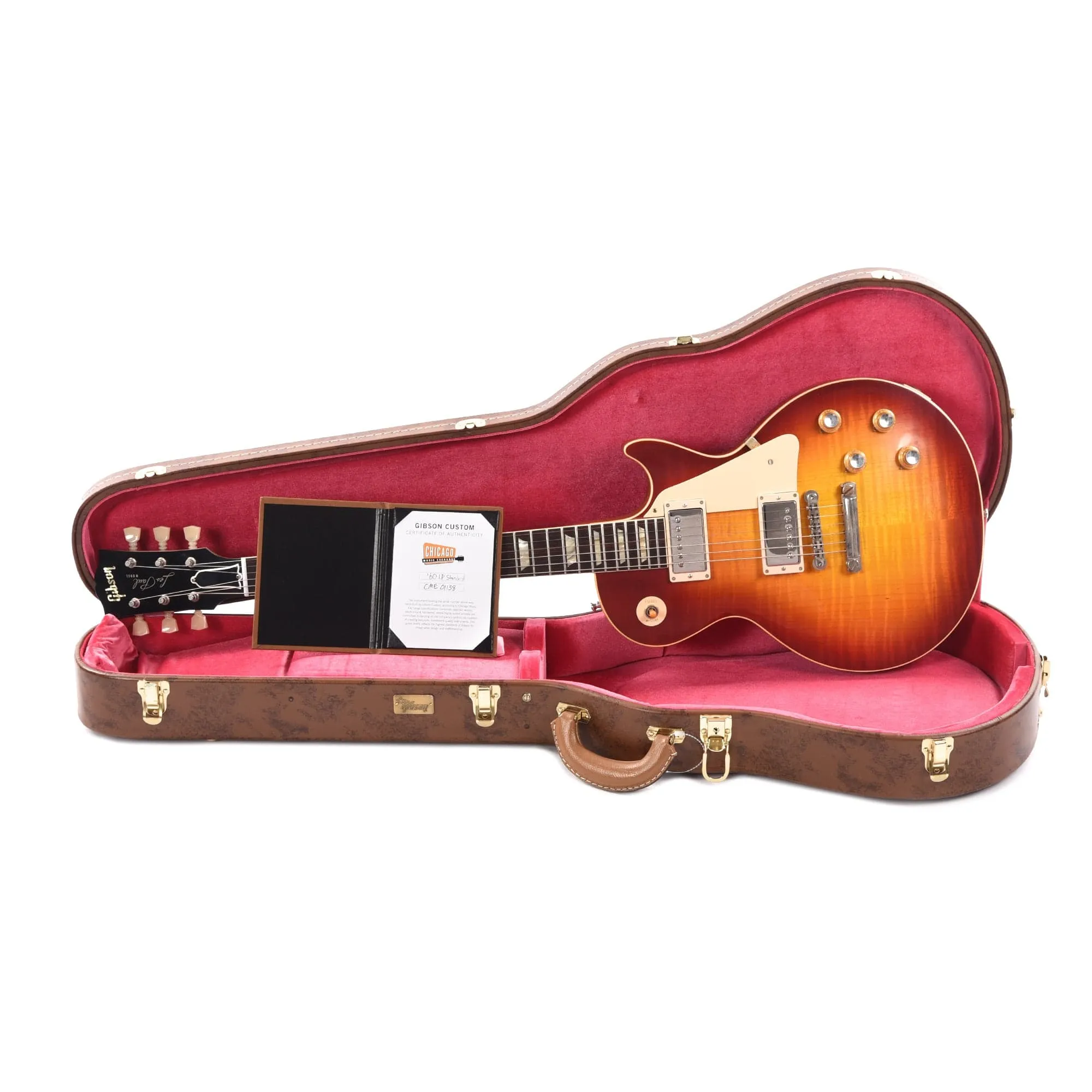 Gibson Custom Shop 1960 Les Paul Standard "CME Spec" Heritage Cherry Sunburst VOS w/Scarface Neck
