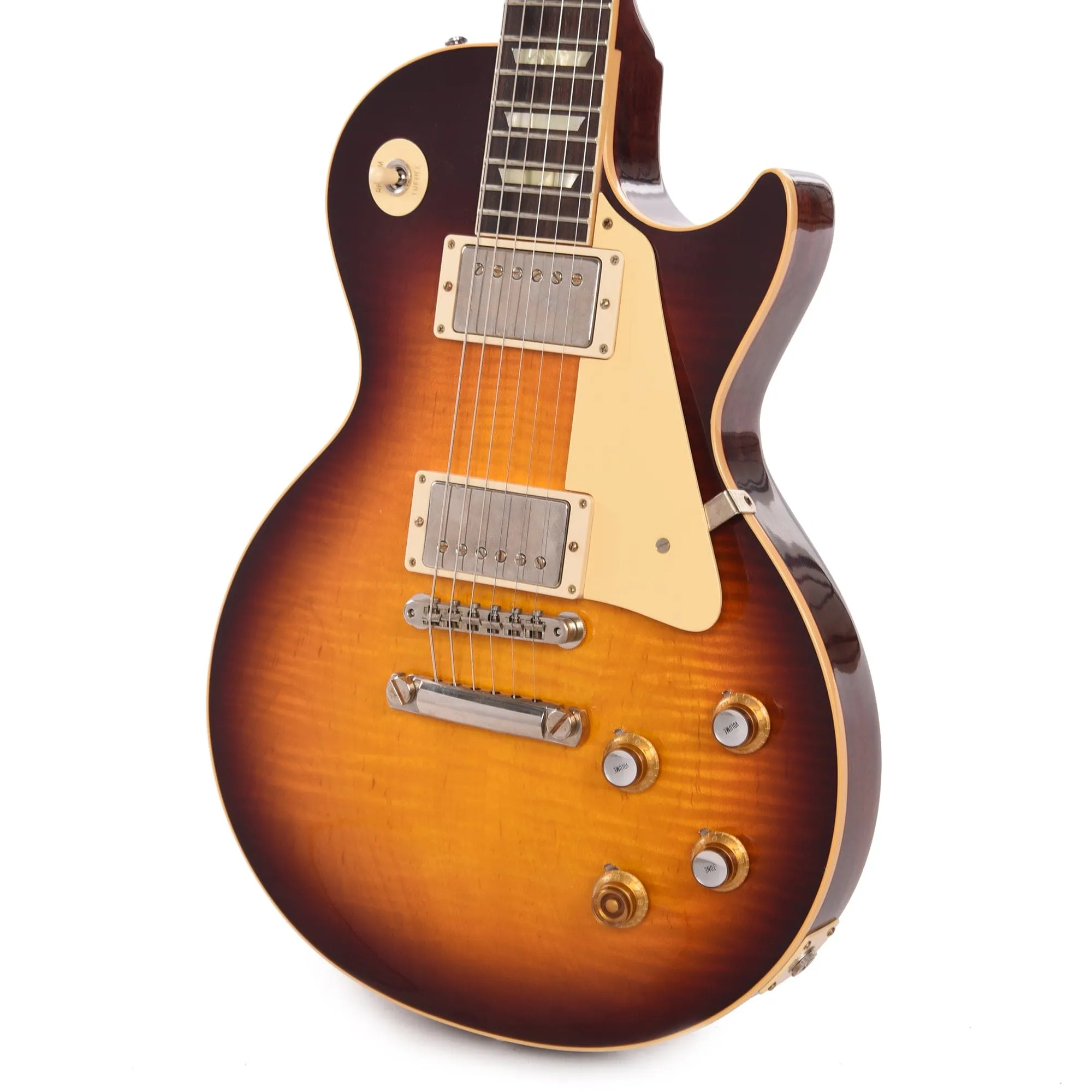 Gibson Custom Shop 1960 Les Paul Standard "CME Spec" Washed Bourbon Burst VOS w/60 V2 Neck