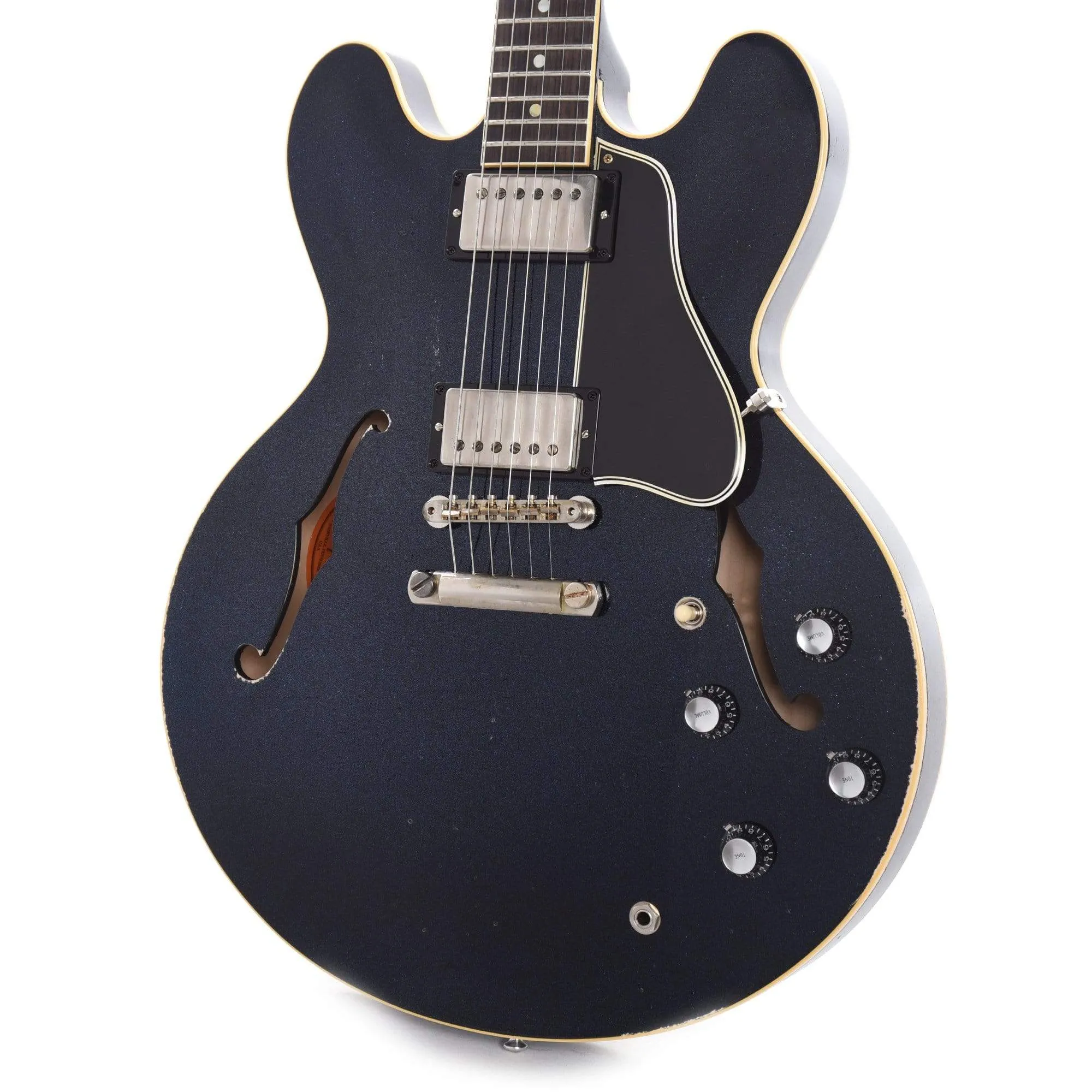 Gibson Custom Shop 1961 ES-335 Reissue "CME Spec" Antique Brunswick Blue Sparkle Murphy Lab Heavy Aged