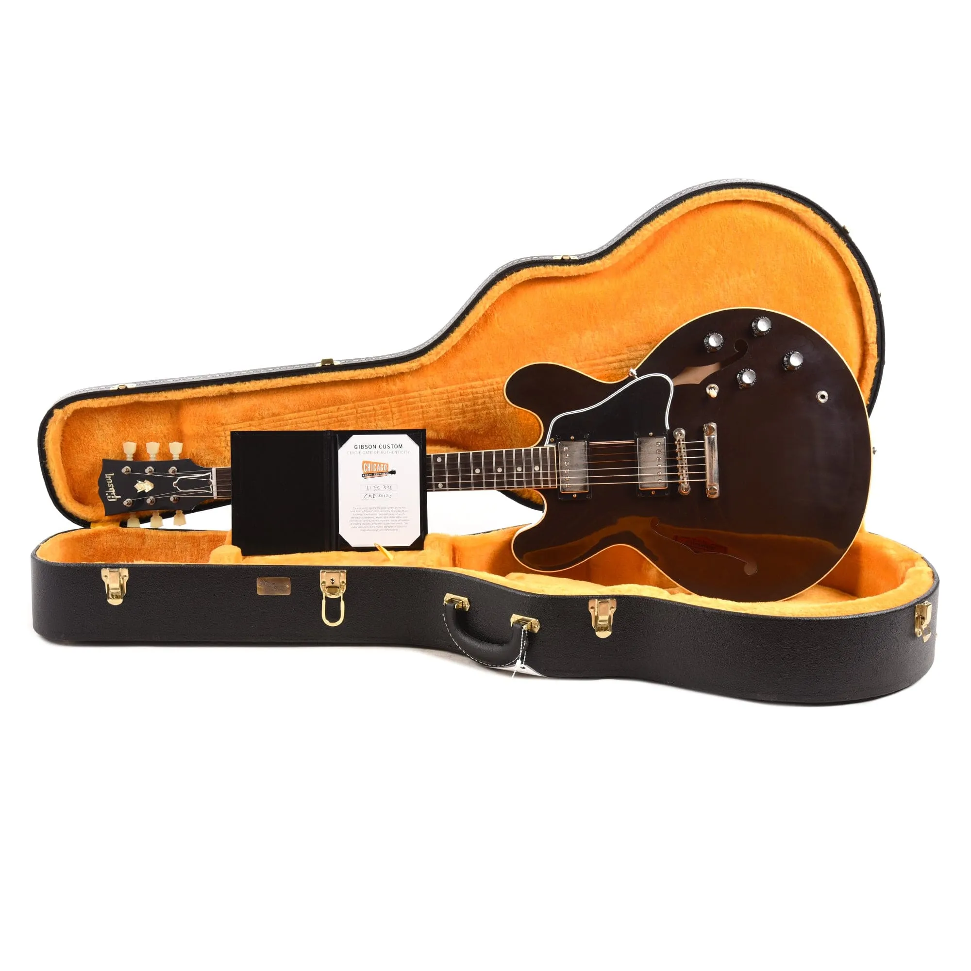 Gibson Custom Shop 1961 ES-335 Reissue "CME Spec" Heavy Antique Oxblood