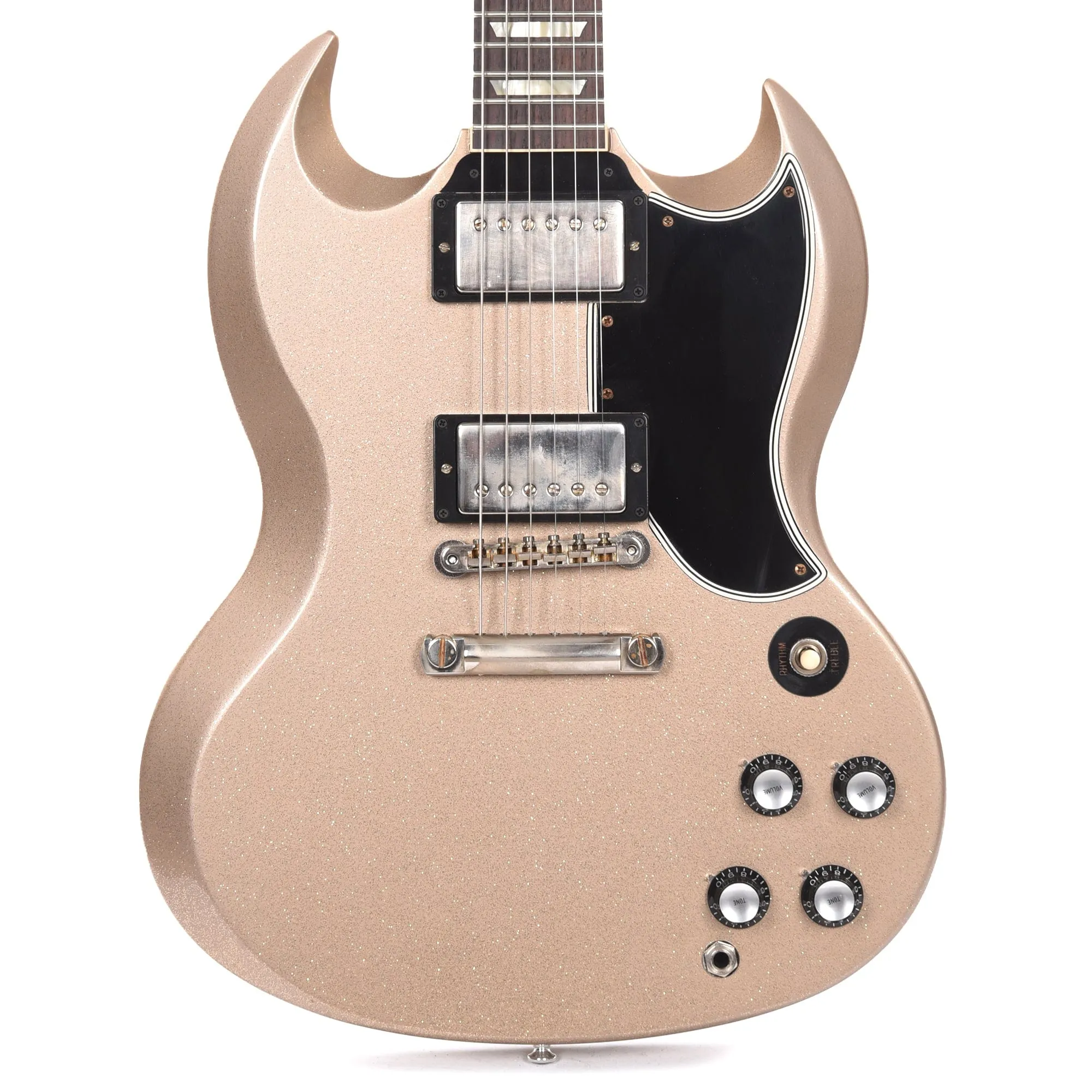 Gibson Custom Shop 1961 SG Standard Reissue "CME Spec" Antique Pewter Sparkle VOS