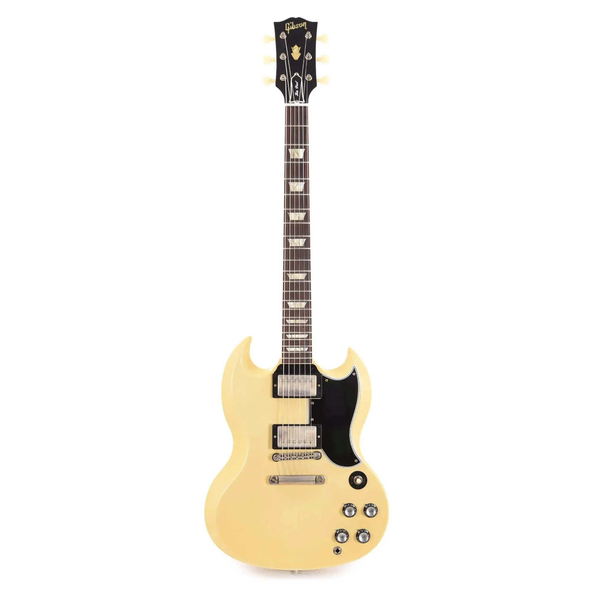 Gibson Custom Shop 1961 SG Standard Reissue "CME Spec" Heavy Antique Polaris White Murphy Lab Ultra Light Aged