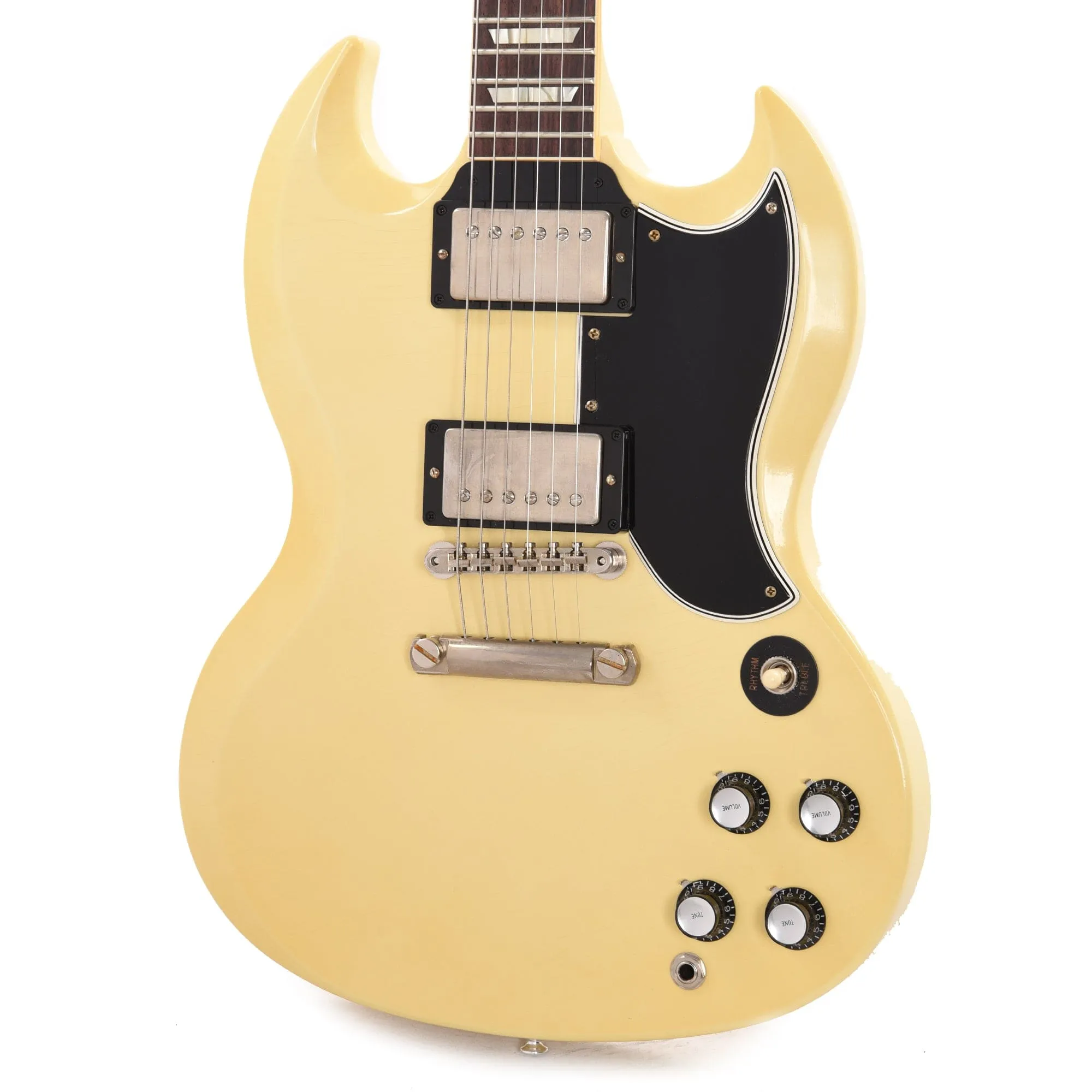 Gibson Custom Shop 1961 SG Standard Reissue "CME Spec" Heavy Antique Polaris White Murphy Lab Ultra Light Aged