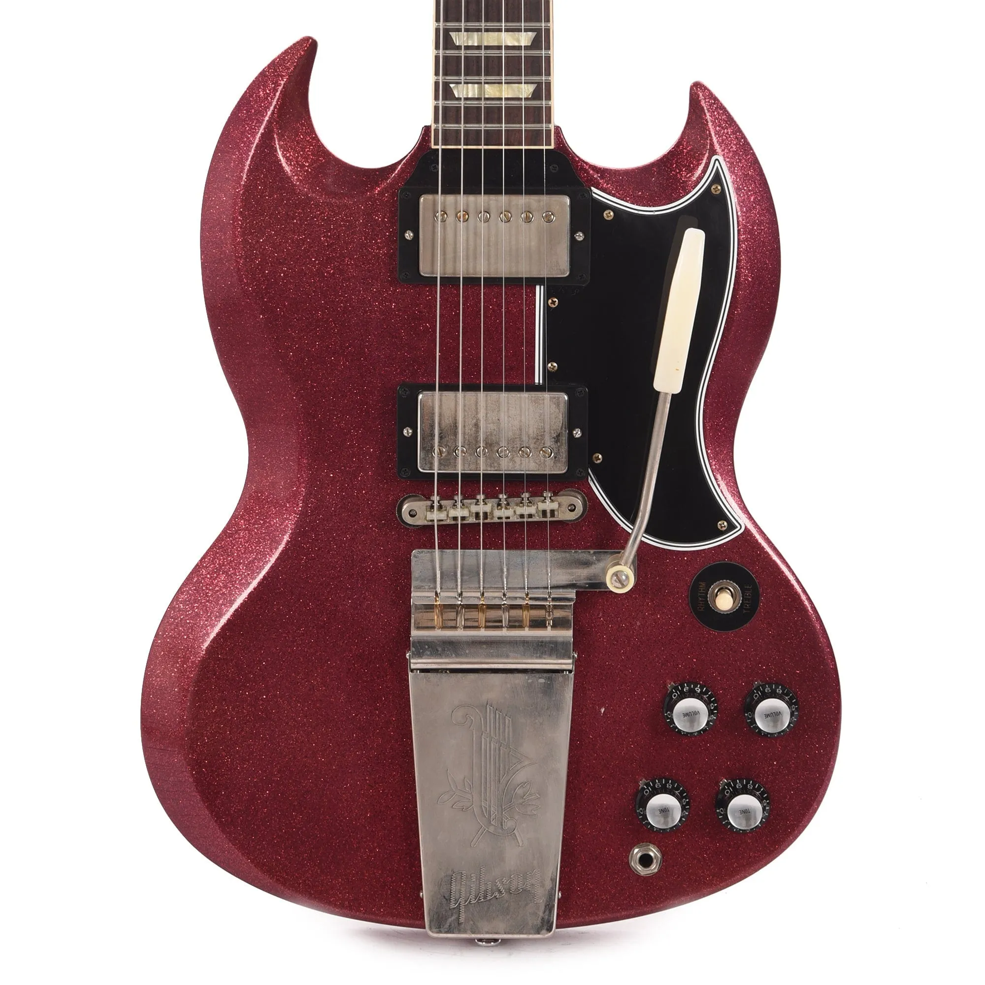Gibson Custom Shop 1964 SG Standard Reissue "CME Spec" Antique Purple Sparkle Murphy Lab Ultra Light Aged w/Maestro Vibrola