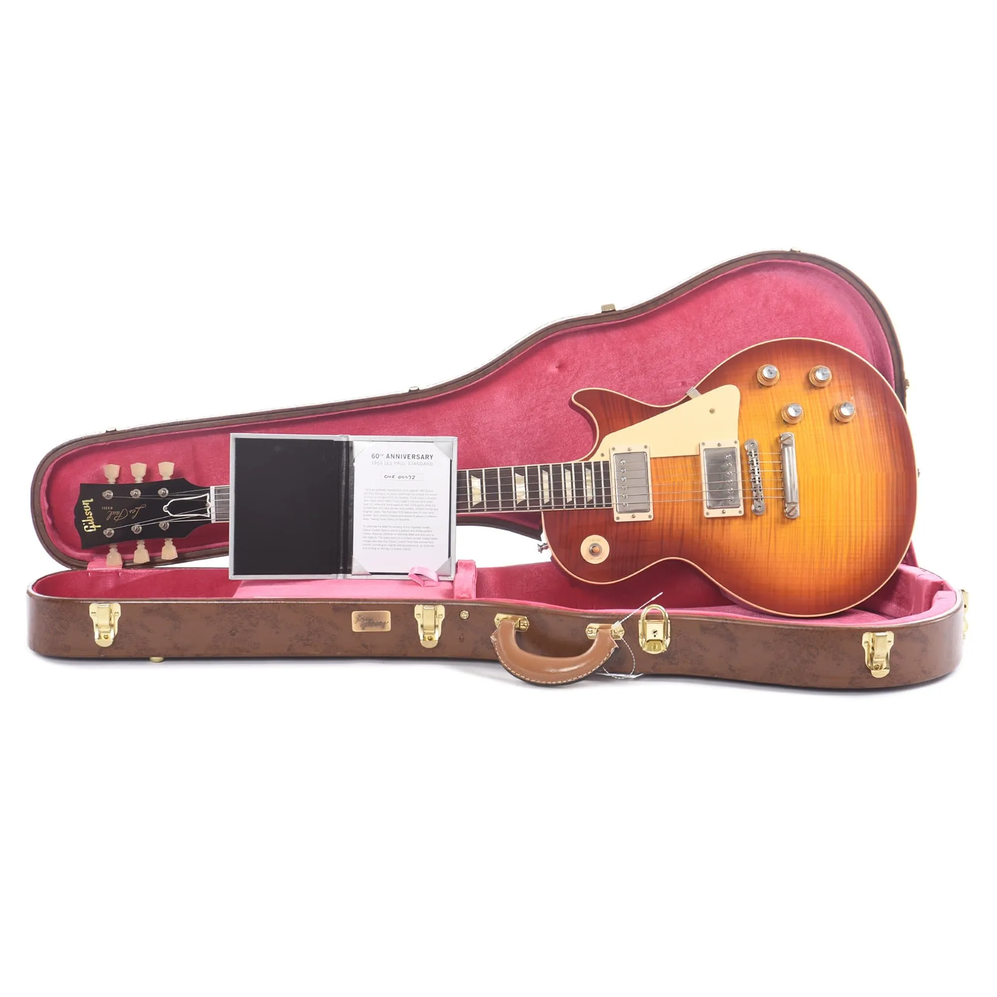 Gibson Custom Shop 60th Anniversary 1960 Les Paul Standard "CME Spec" Tomato Soup Burst VOS w/60 V3 Neck