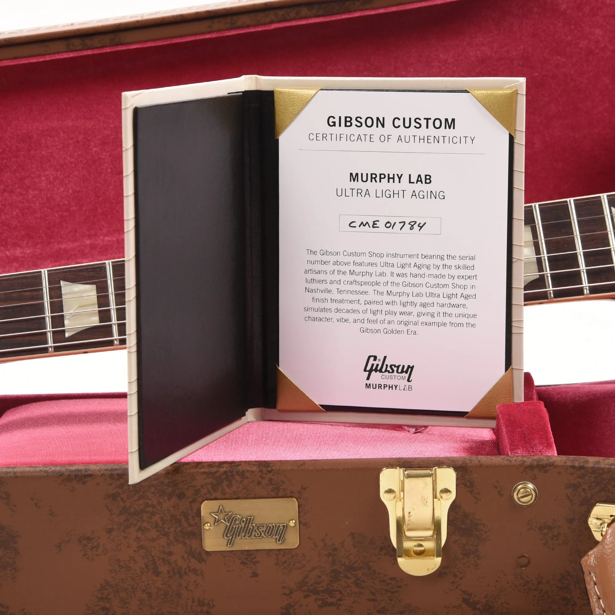 Gibson Custom Shop Murphy Lab 1959 Les Paul Standard "CME Spec" Dirty Lemon Fade Ultra Light Aged w/Lightweight Back