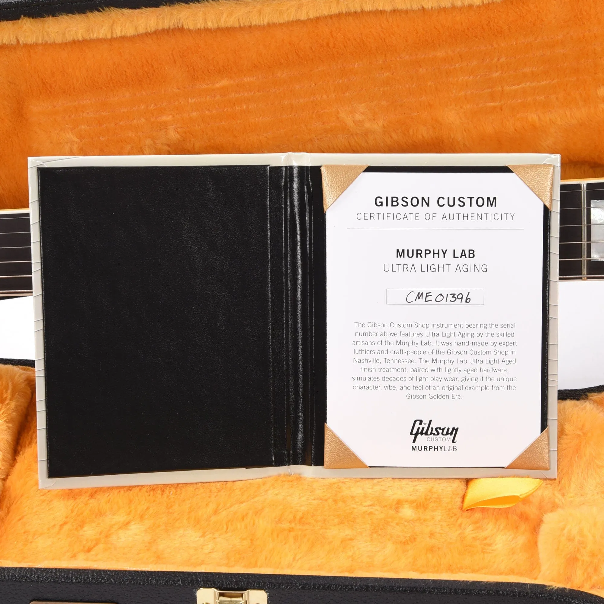 Gibson Custom Shop Murphy Lab 1961 Les Paul SG Custom "CME Spec" Ultra Light Aged Heavy Antique Kerry Green