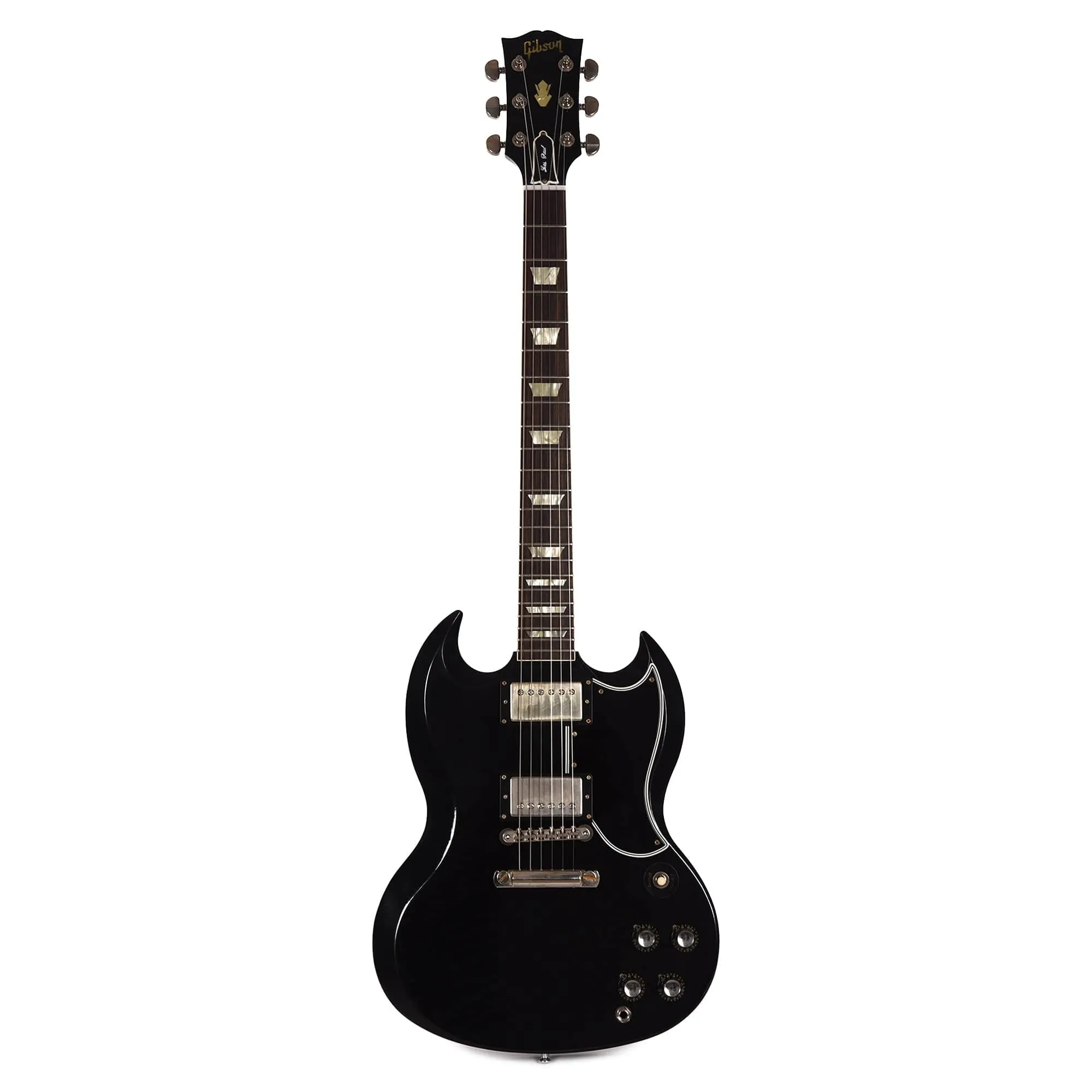 Gibson Custom Shop Murphy Lab 1961 Les Paul SG Standard "CME Spec" Ultra Light Aged Antique Ebony w/Stop Bar & Grovers