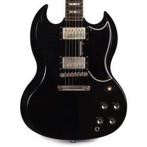 Gibson Custom Shop Murphy Lab 1961 Les Paul SG Standard "CME Spec" Ultra Light Aged Antique Ebony w/Stop Bar & Grovers