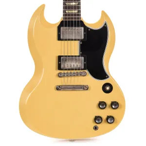 Gibson Custom Shop Murphy Lab 1961 Les Paul SG Standard "CME Spec" Ultra Light Aged Antique Polaris White w/Stop Bar & Grovers