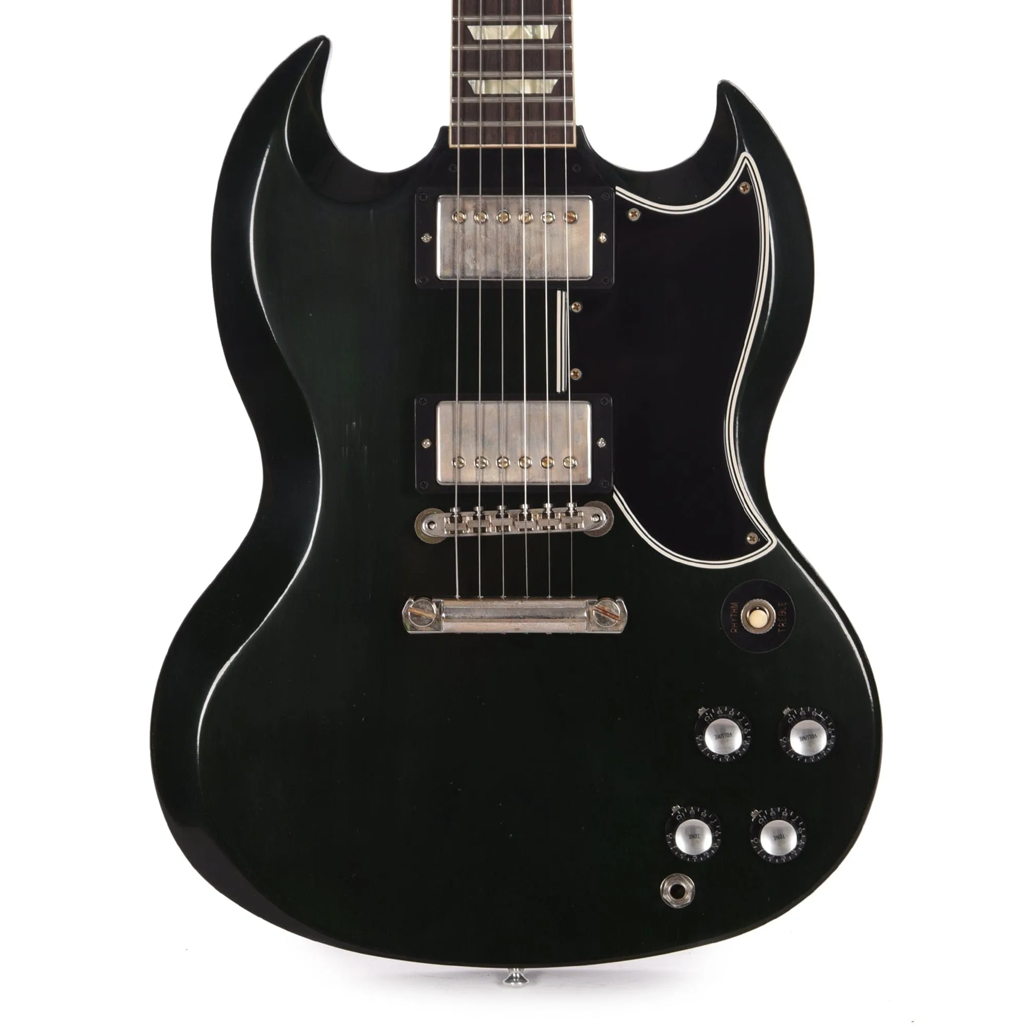 Gibson Custom Shop Murphy Lab 1961 Les Paul SG Standard "CME Spec" Ultra Light Aged Antique Sage w/Stop Bar & Grovers