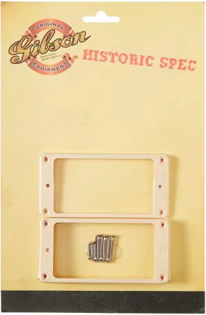 Gibson PRPR-035 Historic Neck and Bridge Pickup Rings, Cream