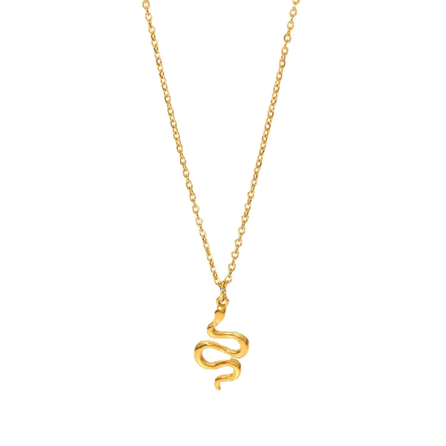 Golden Serpent Necklace