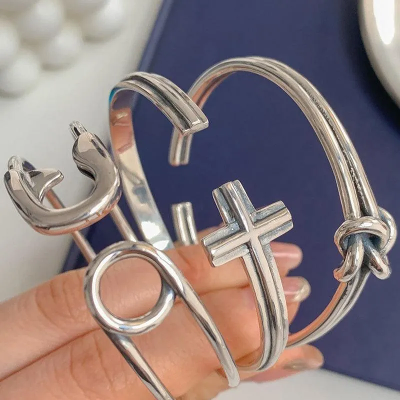 Great Gift Ideas - Fashion Creative Cross Geometric Vintage Minimalist Bracelet