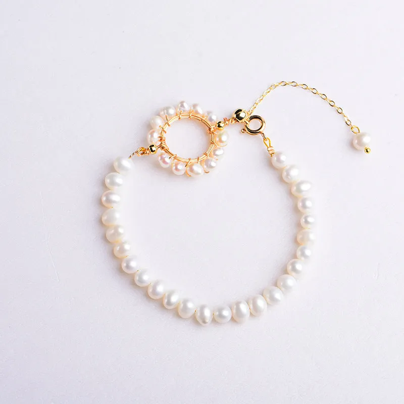 Handmade diy fashion jewelry crystal bracelet custom birthday gift