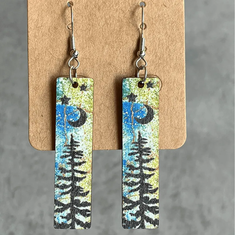 Handmade Mini Bookmark Earrings