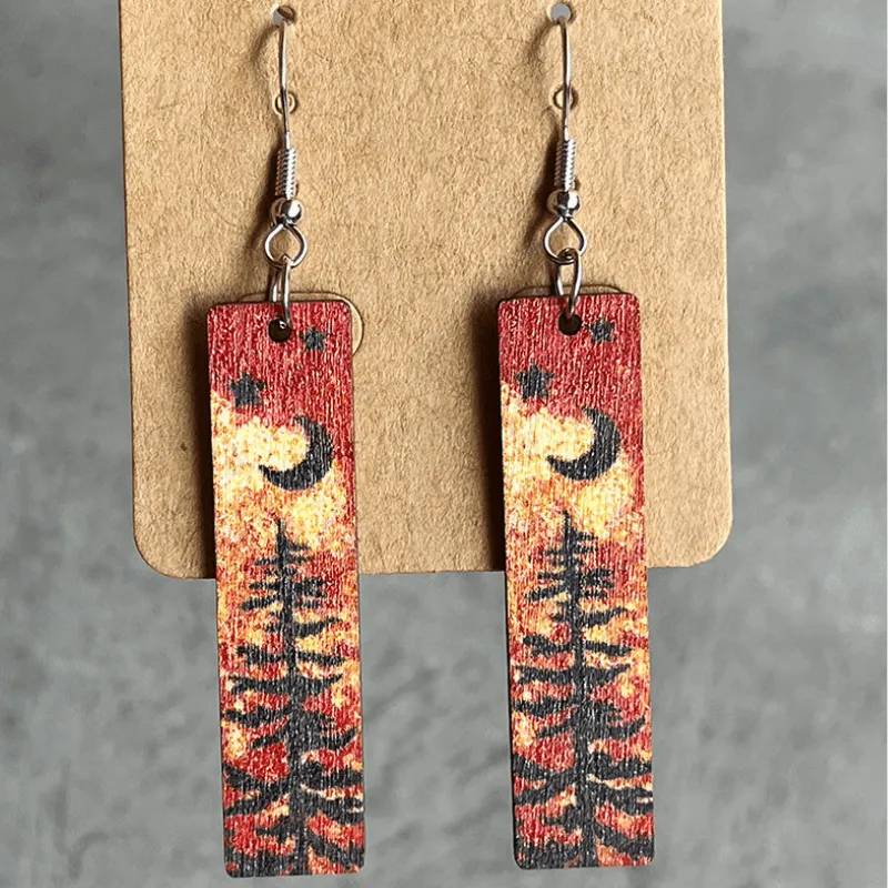 Handmade Mini Bookmark Earrings