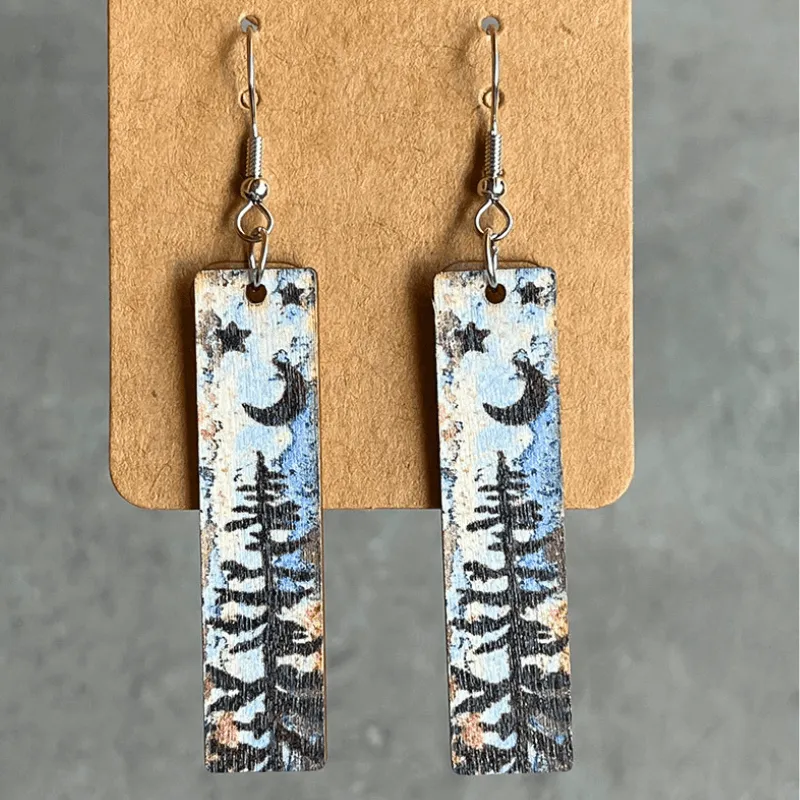Handmade Mini Bookmark Earrings