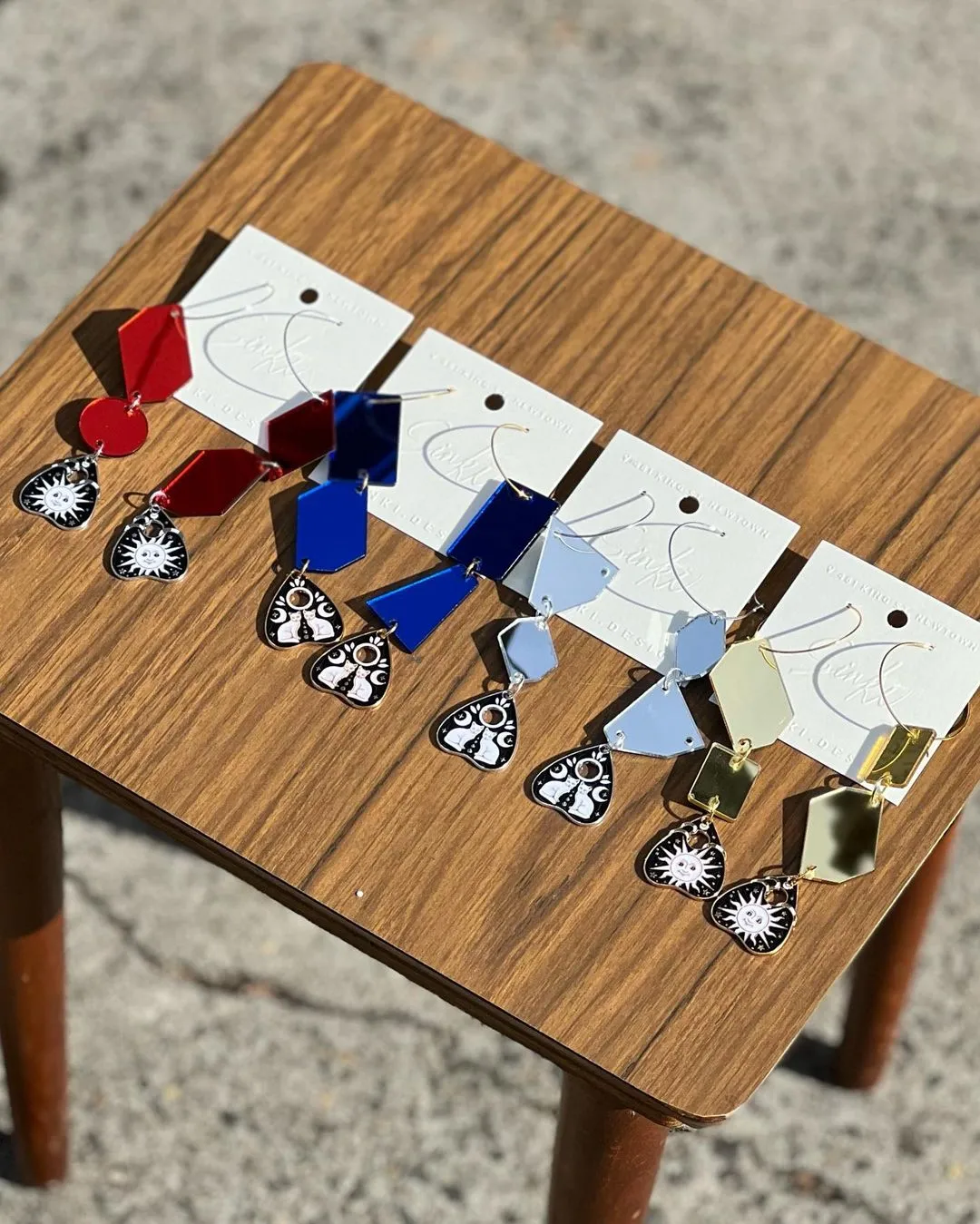 Handmade Planchette Earrings