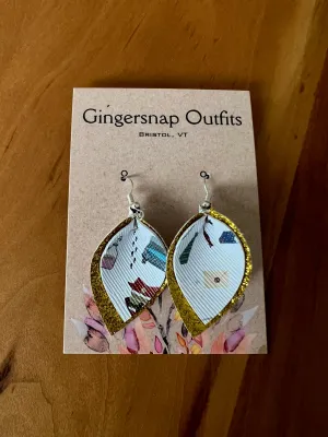 Harry Potter Small Curved Gingersnap Original Earrings