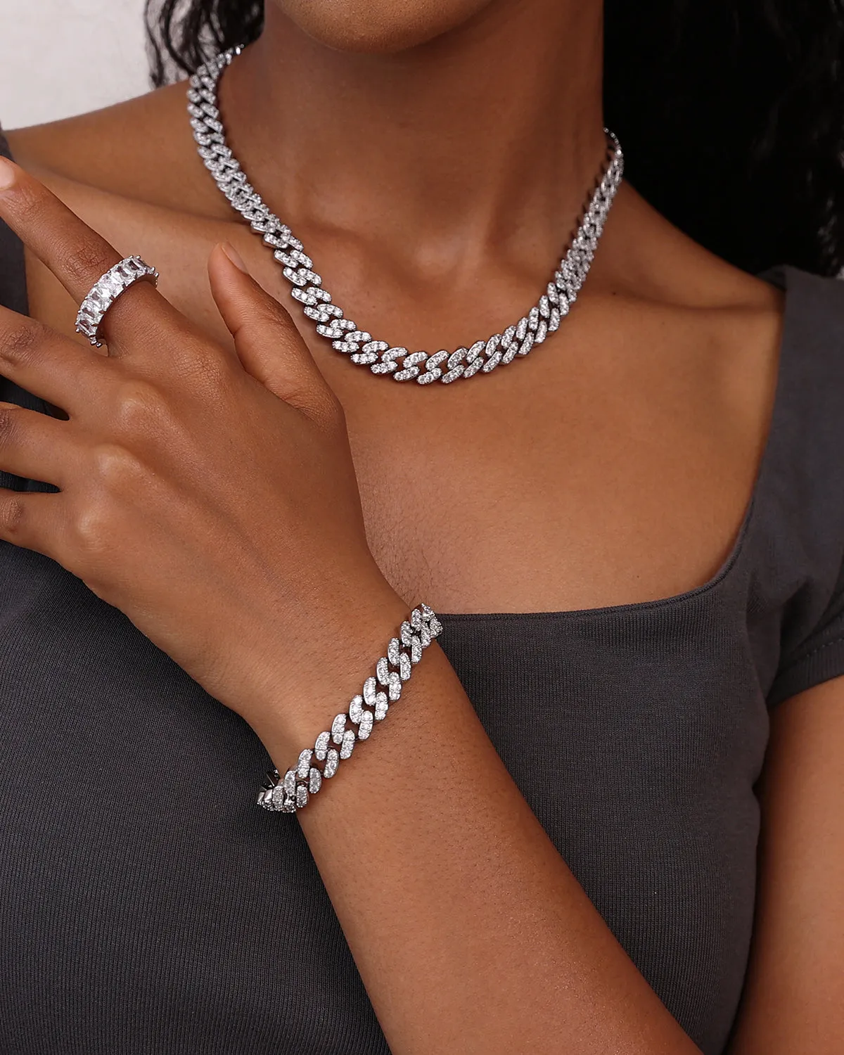 ICY Mini Cuban Necklace