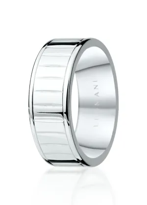 Intare Ring in Silver Stainless Steel